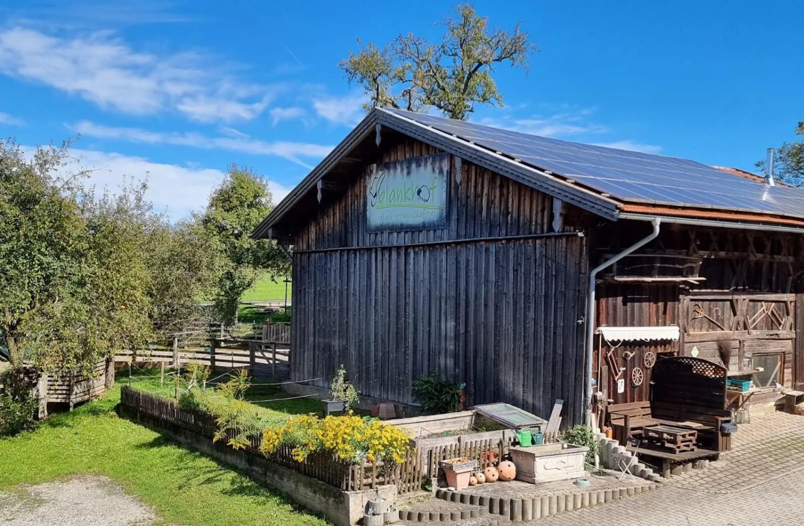 Garden view in Der Blankhof "Back to Roots"