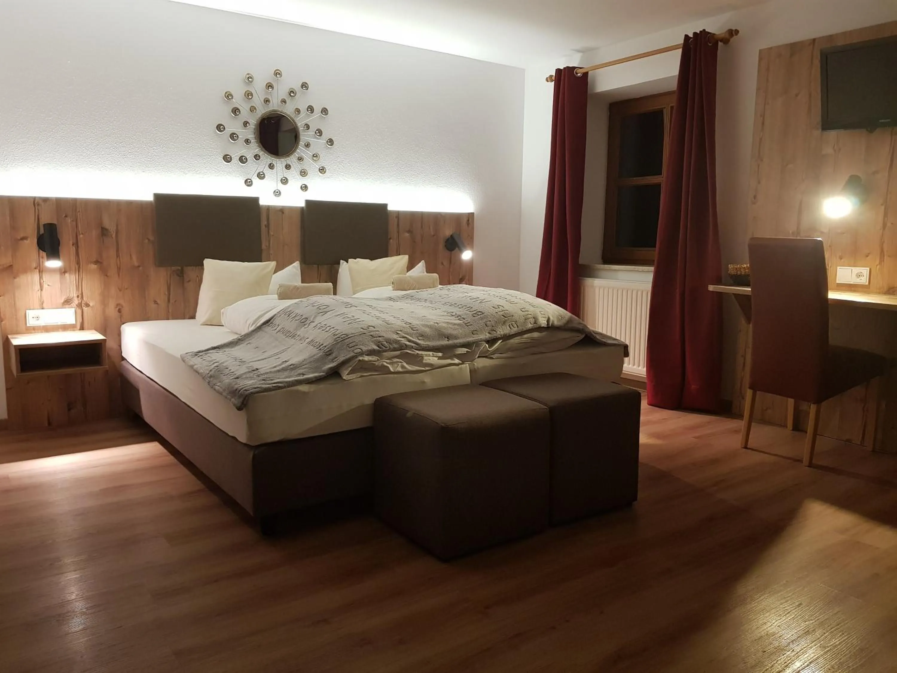 Photo of the whole room, Bed in Der Blankhof "Back to Roots"