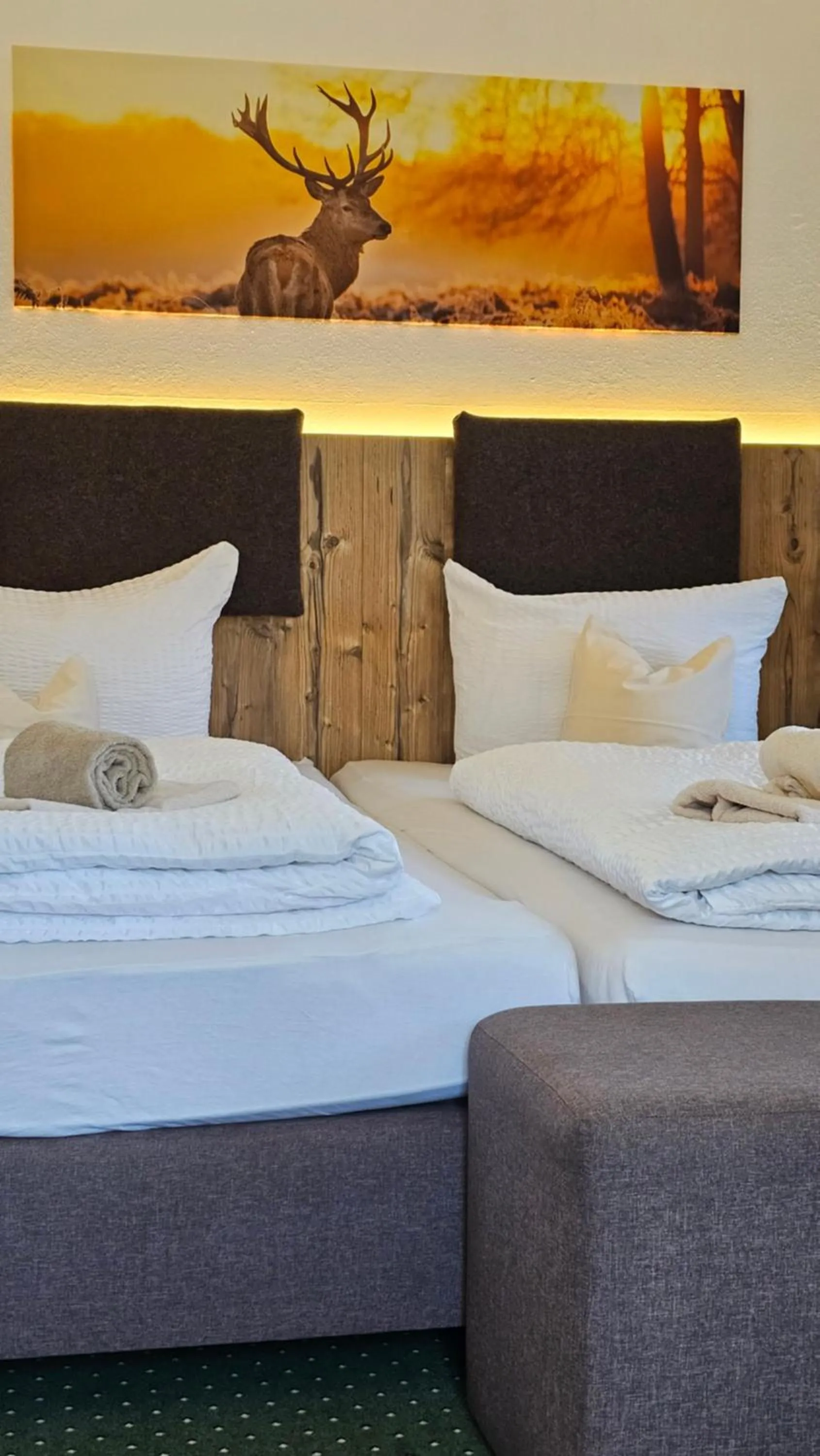 Photo of the whole room, Bed in Der Blankhof "Back to Roots"