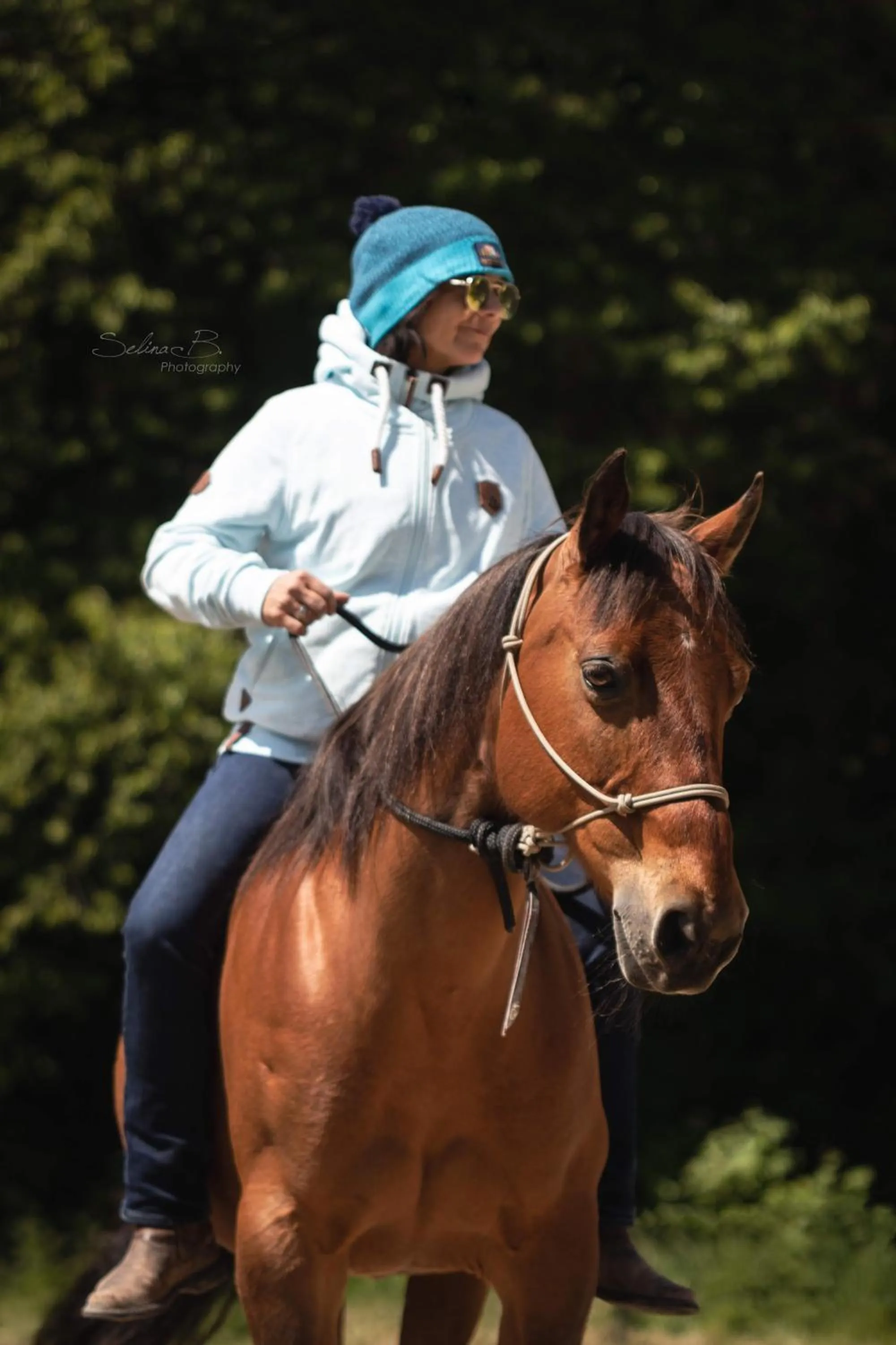 Horse-riding in Der Blankhof "Back to Roots"