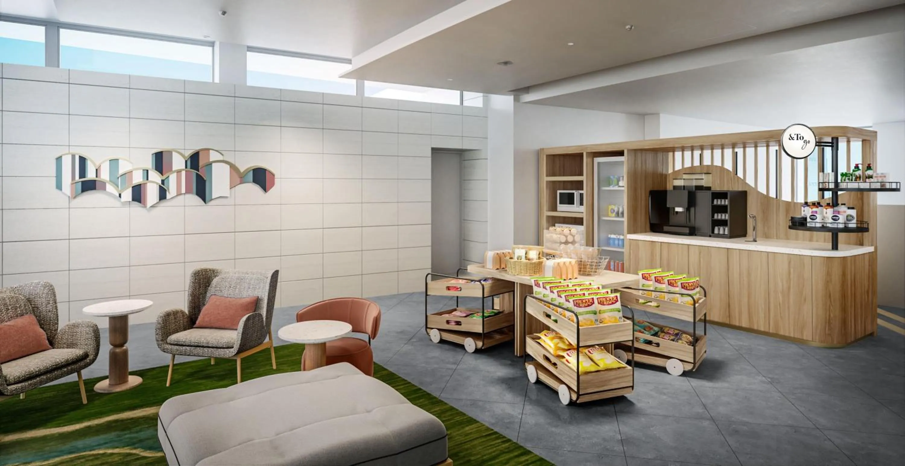 Lobby or reception in Hilton Garden Inn Yokohama Minatomirai