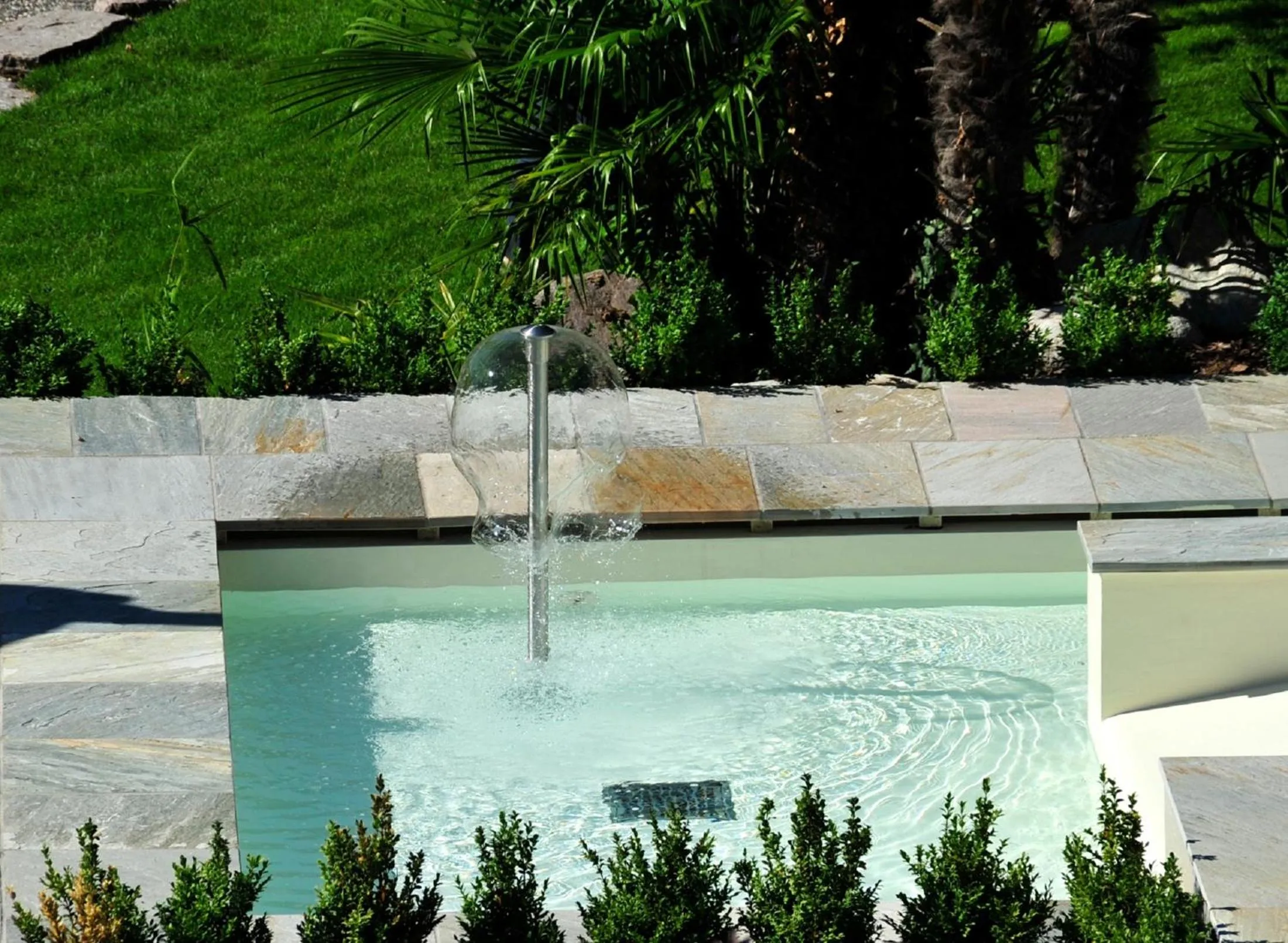 Swimming pool in Apparthotel Gartenresidence Nalserhof