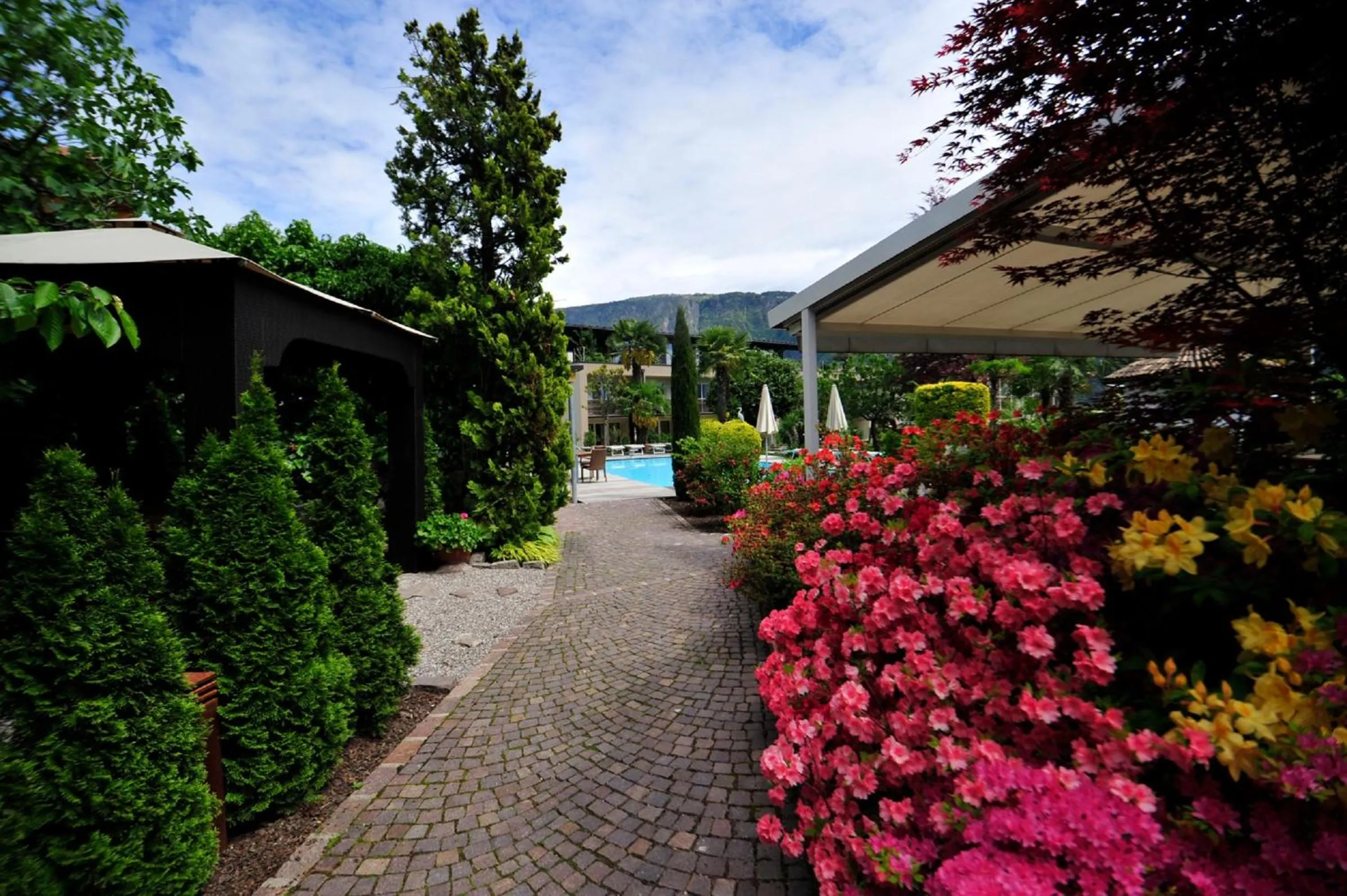 Facade/entrance in Apparthotel Gartenresidence Nalserhof
