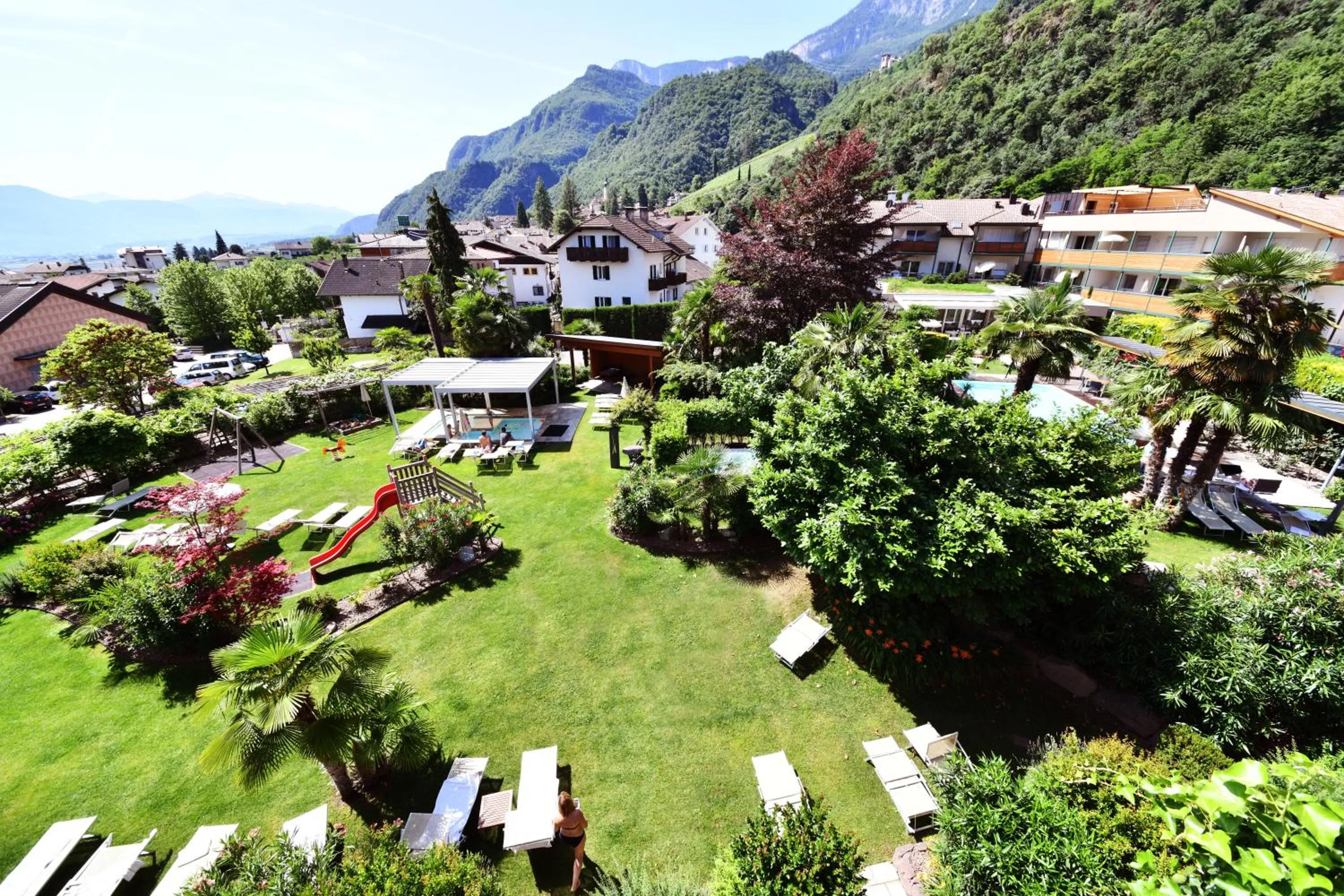 Garden view in Apparthotel Gartenresidence Nalserhof