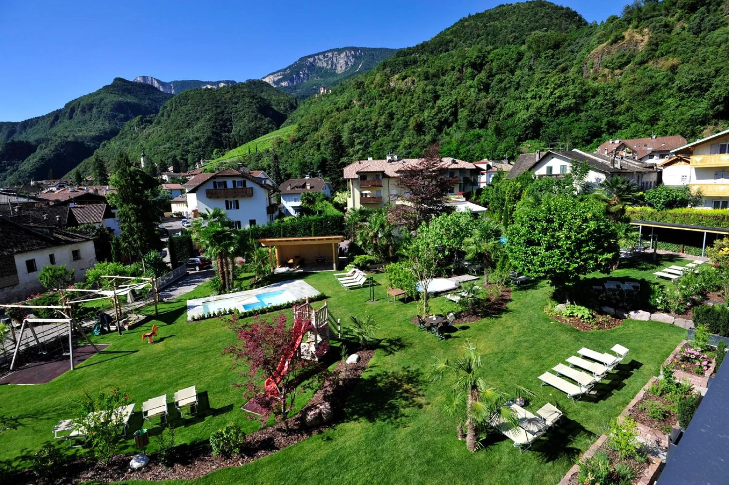 Children play ground in Apparthotel Gartenresidence Nalserhof
