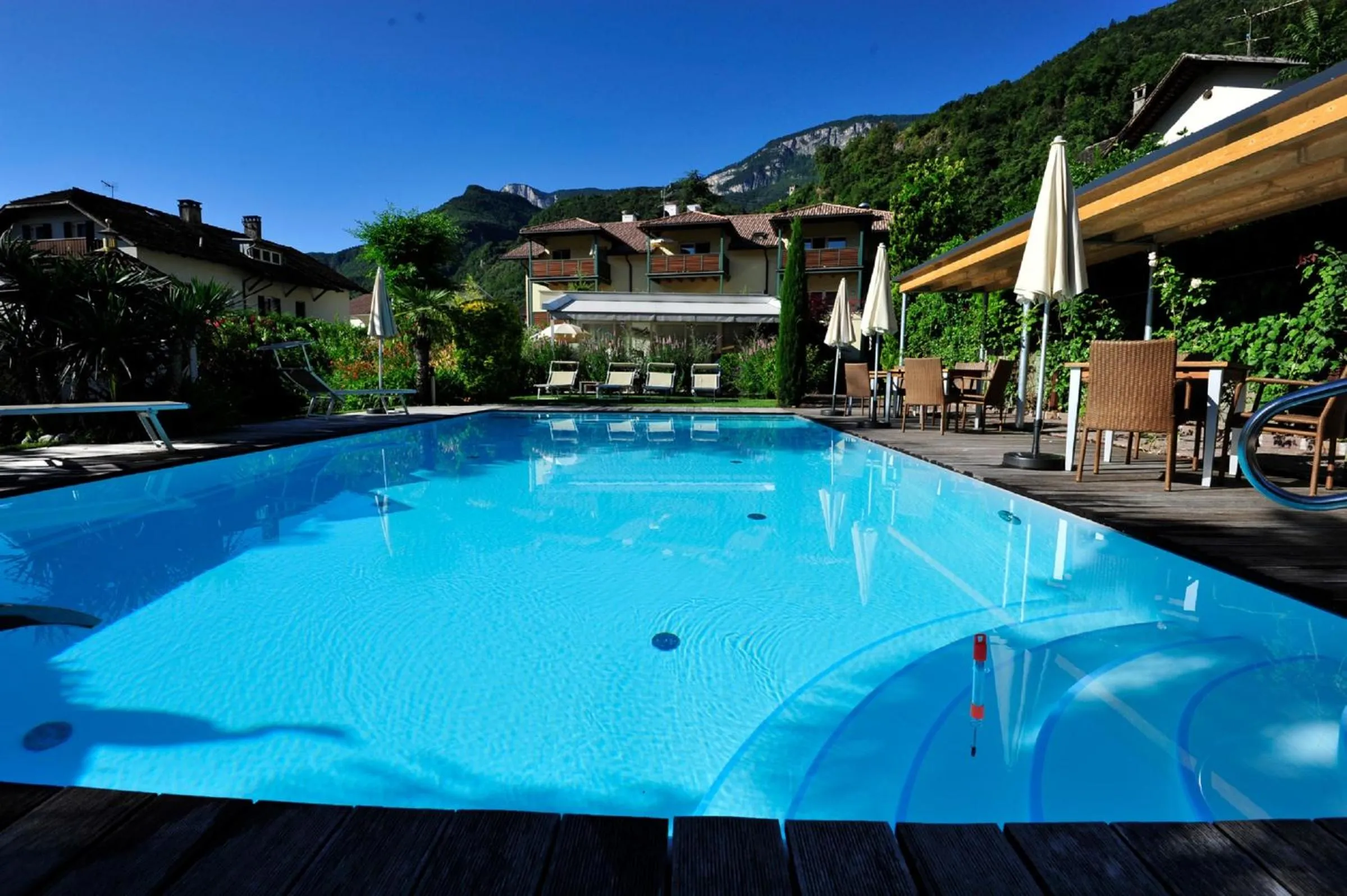 Swimming pool in Apparthotel Gartenresidence Nalserhof
