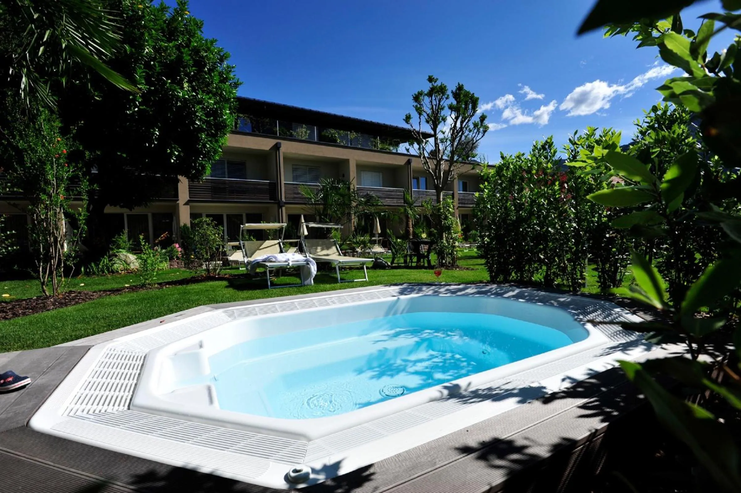 Swimming pool in Apparthotel Gartenresidence Nalserhof
