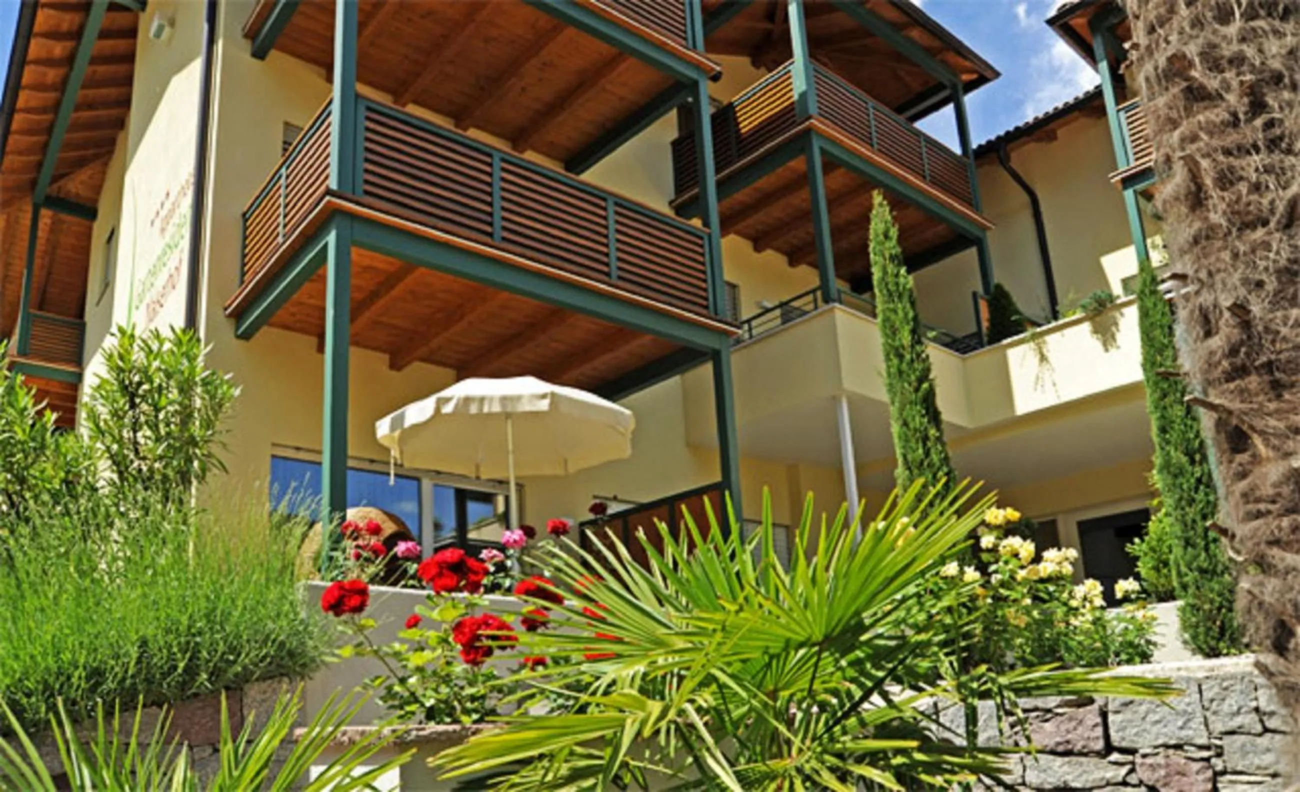 Facade/entrance in Apparthotel Gartenresidence Nalserhof