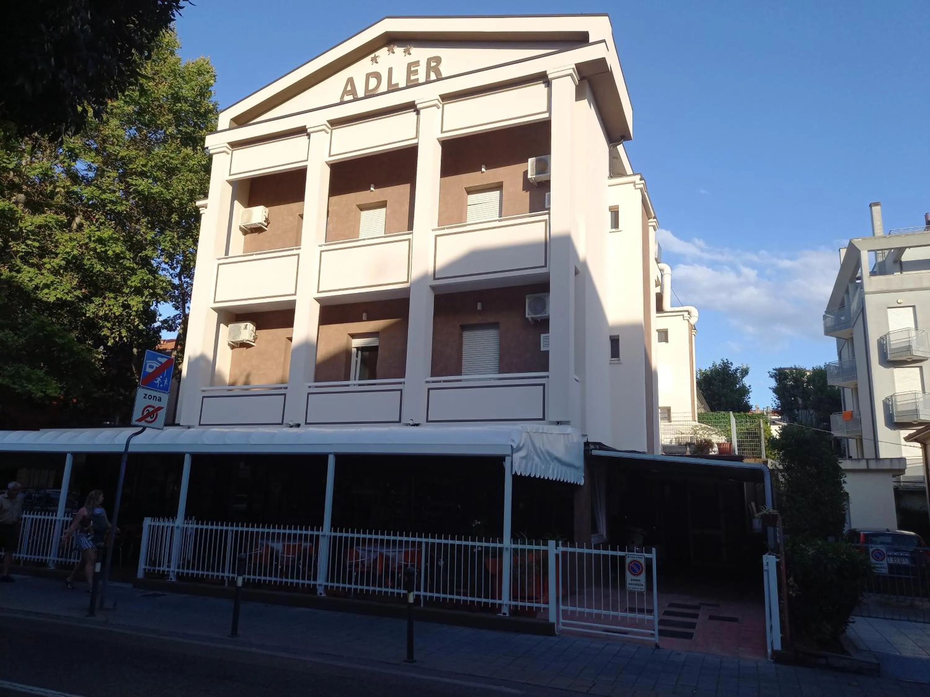 Property building in Hotel Adler
