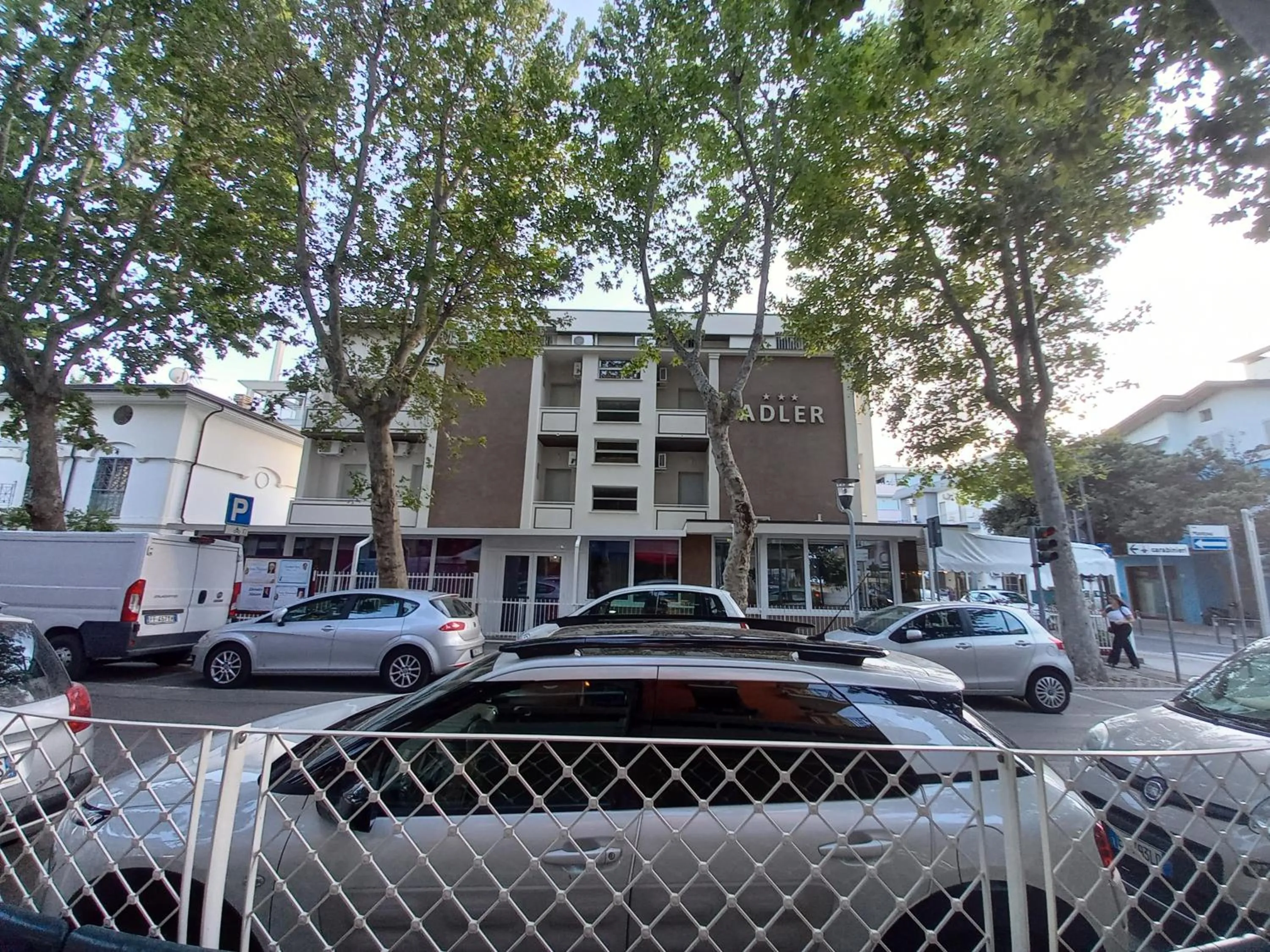 Property building in Hotel Adler