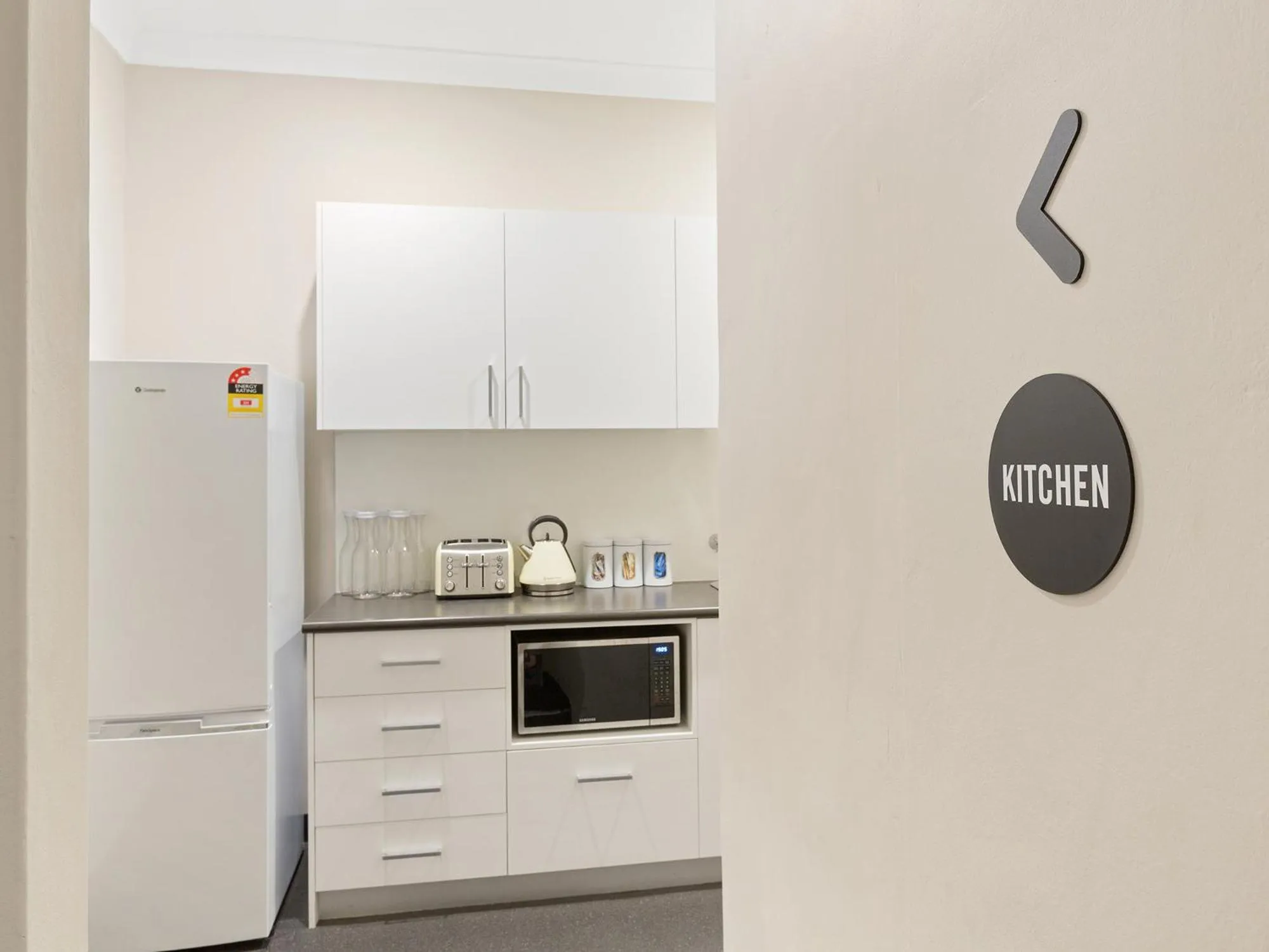Kitchen or kitchenette in Padstow Park Hotel