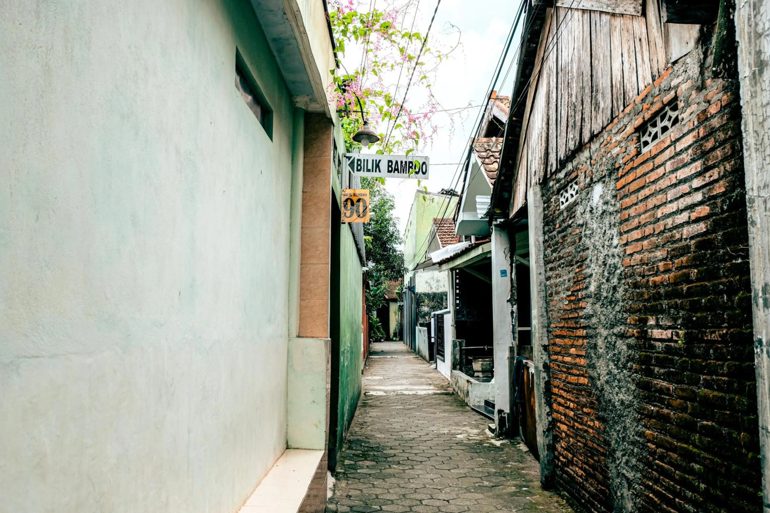 Street view in BILIK BAMBOO HOMESTAY