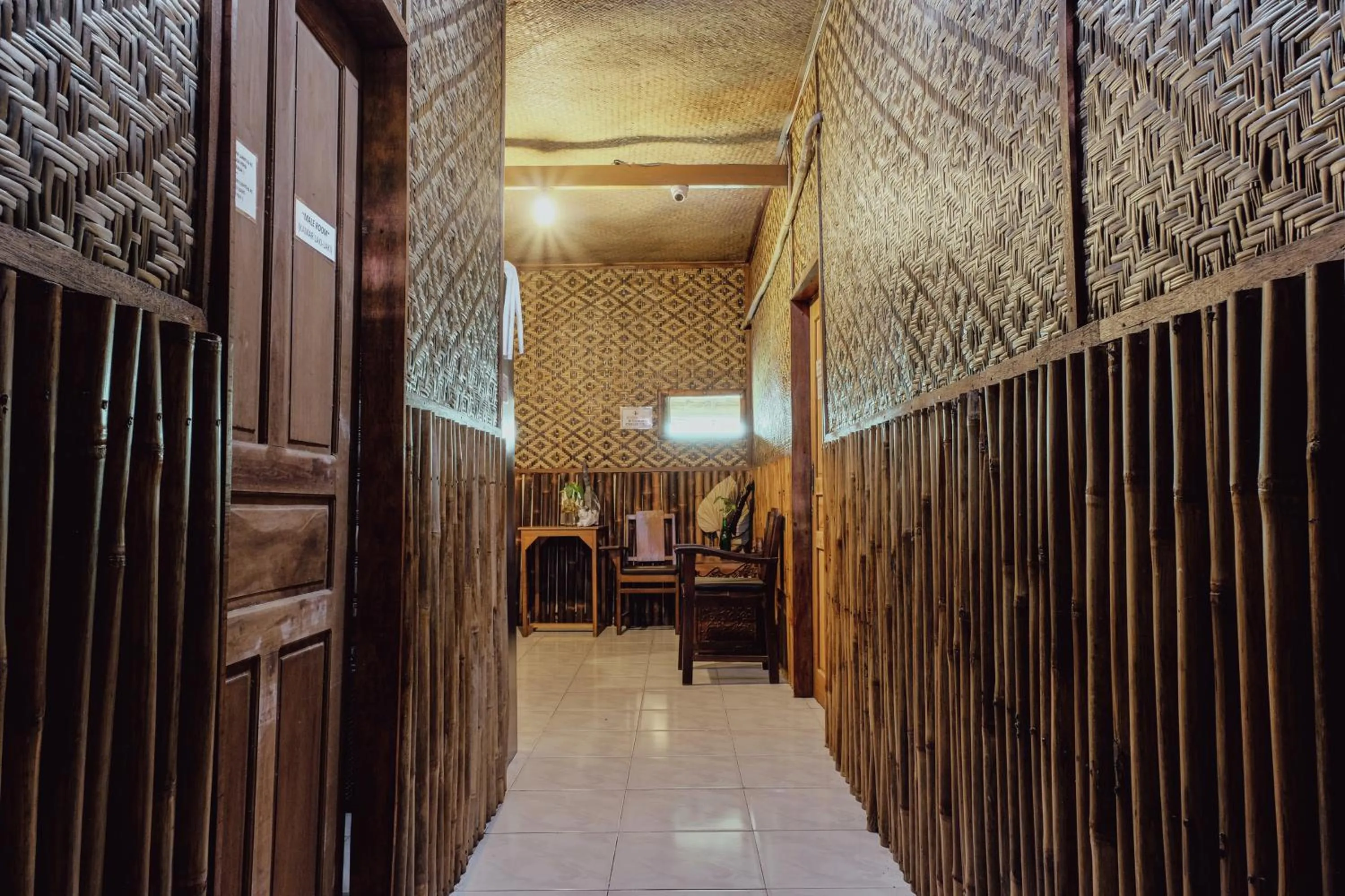 Facade/entrance in BILIK BAMBOO HOMESTAY