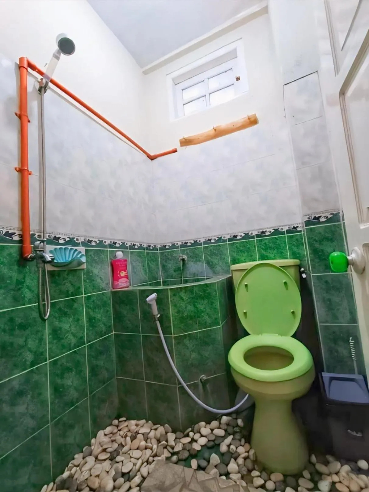 Bathroom in BILIK BAMBOO HOMESTAY