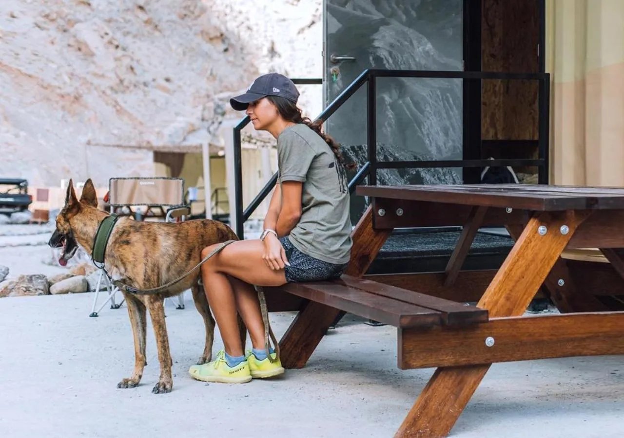 Pets in Bear Grylls Explorers Camp