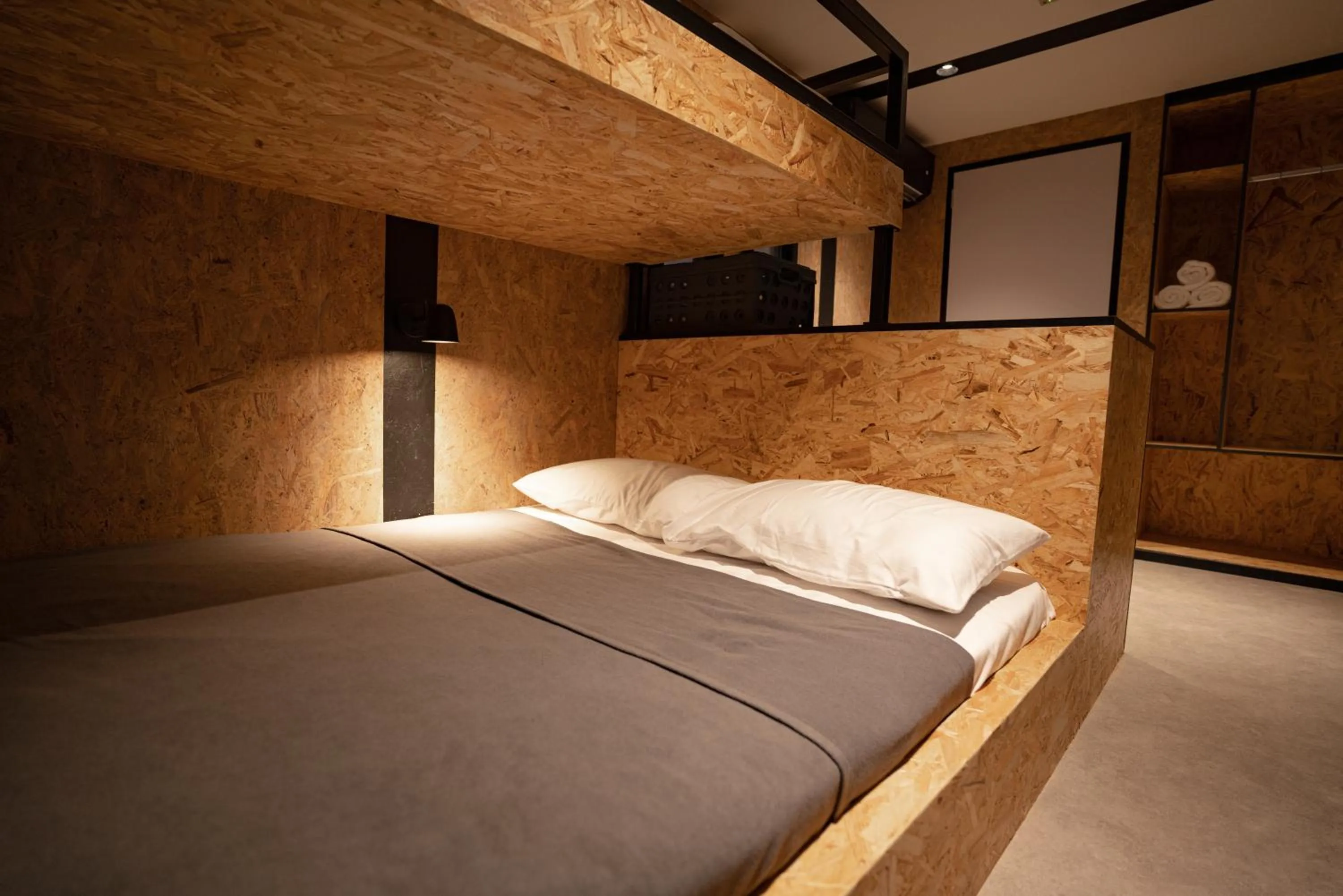 Bedroom, Bed in Bear Grylls Explorers Camp