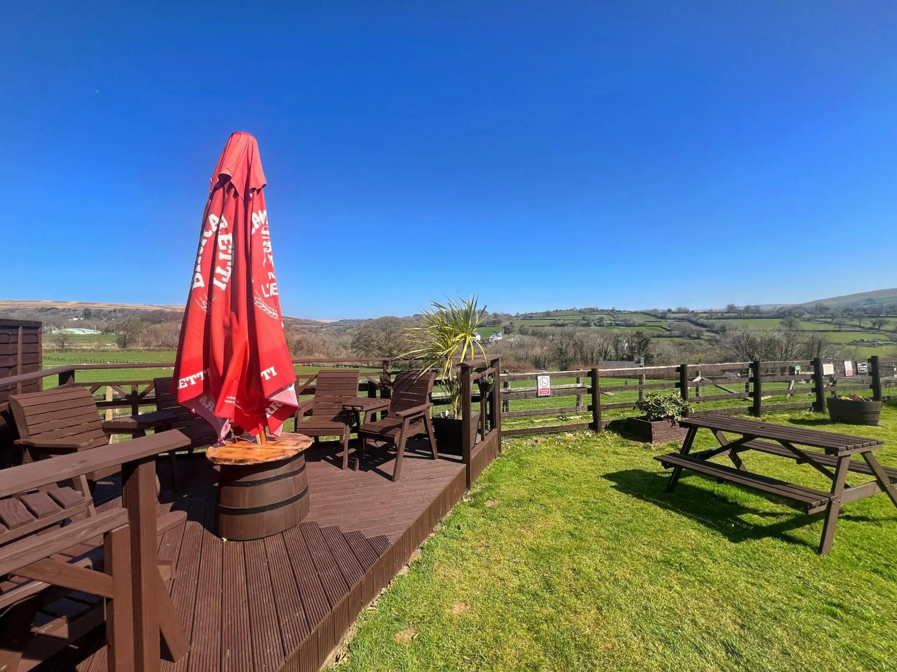 Garden in The Mary Tavy Inn