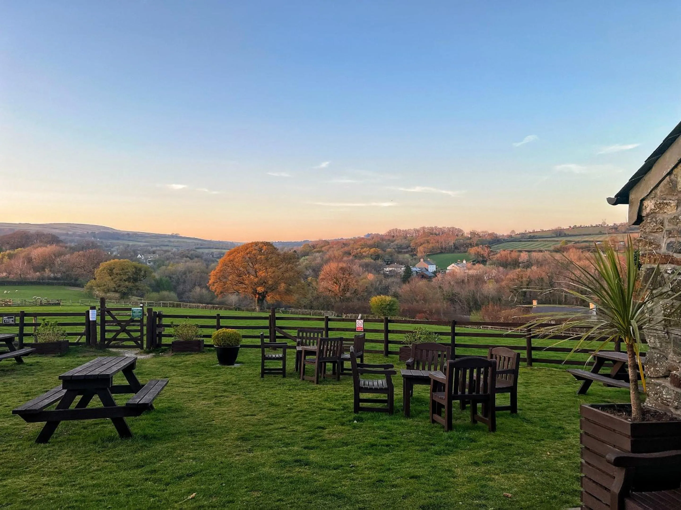 Garden in The Mary Tavy Inn