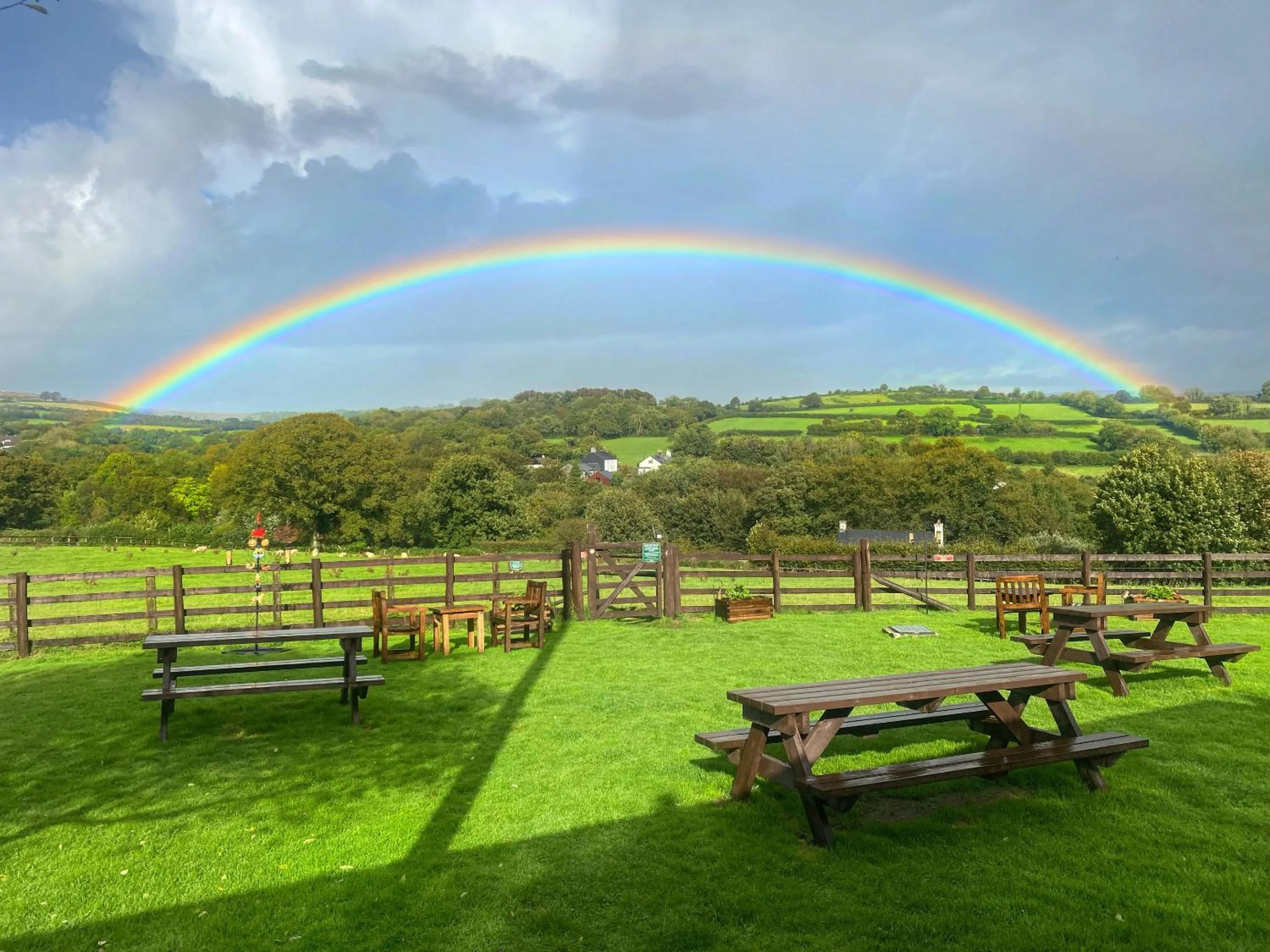 Garden in The Mary Tavy Inn