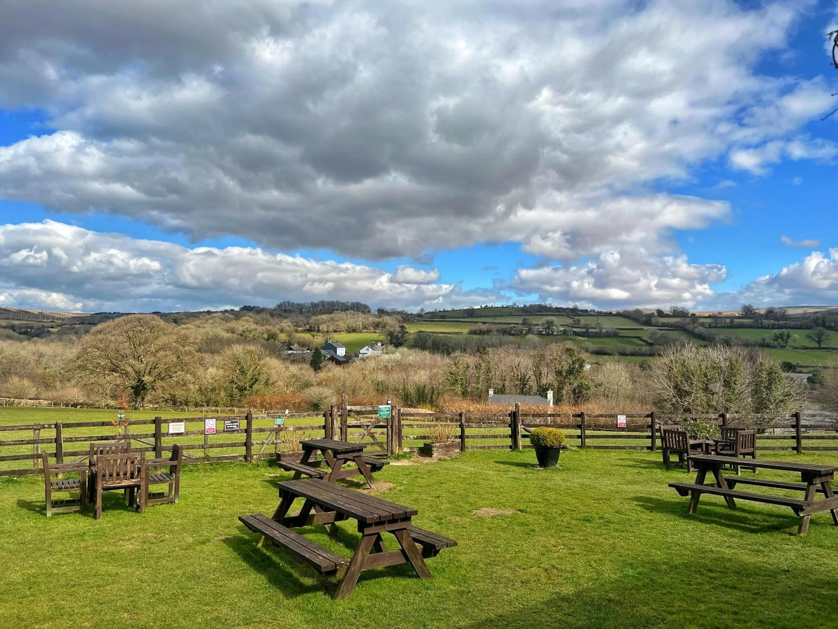 Garden in The Mary Tavy Inn