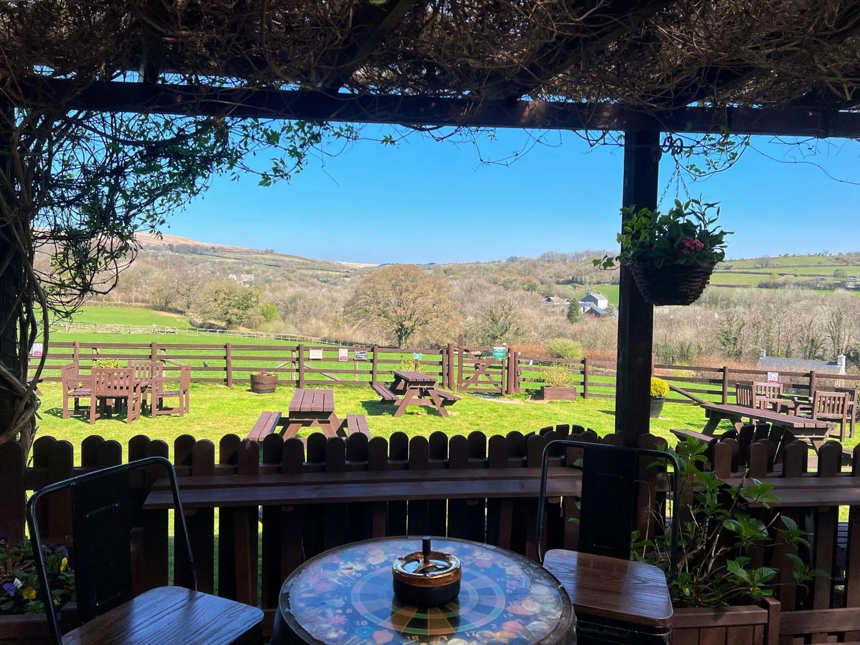 Garden in The Mary Tavy Inn