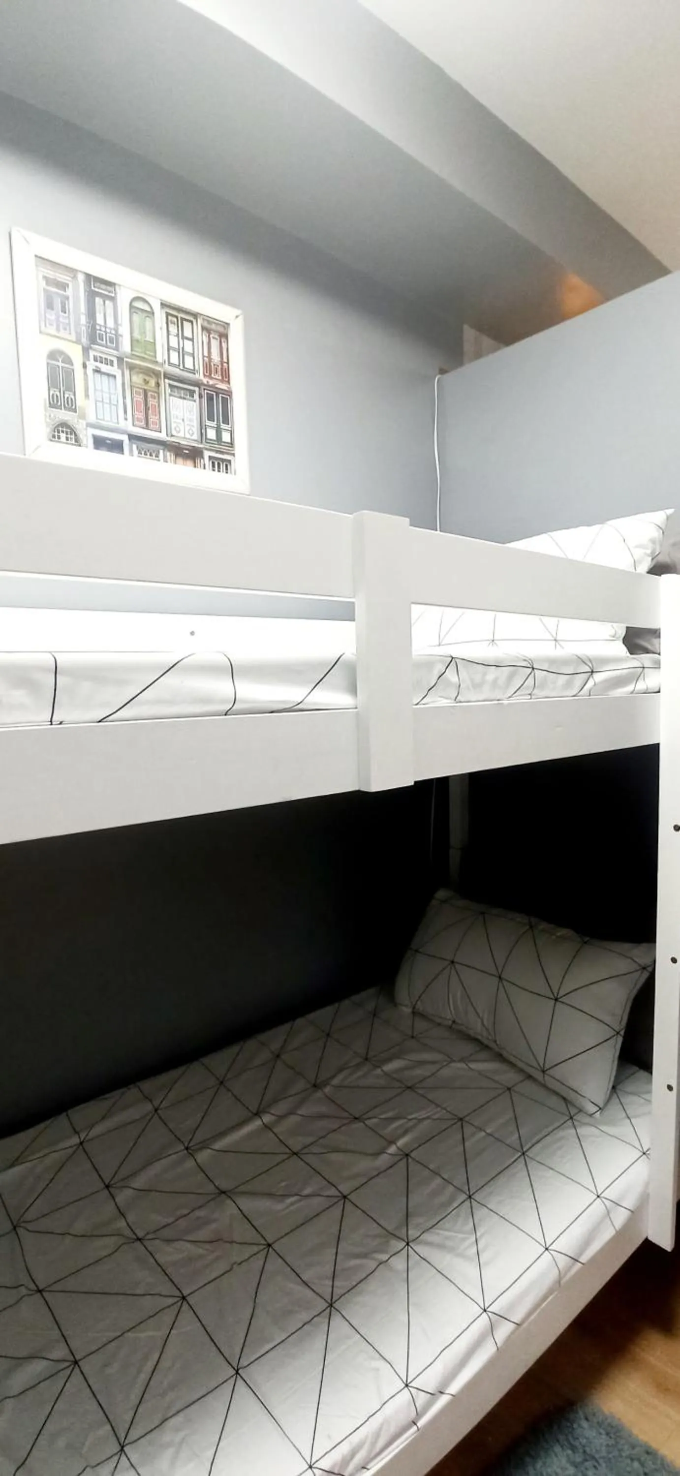 bunk bed in 2-Bedroom CK's Corner Staycation Trees Residences