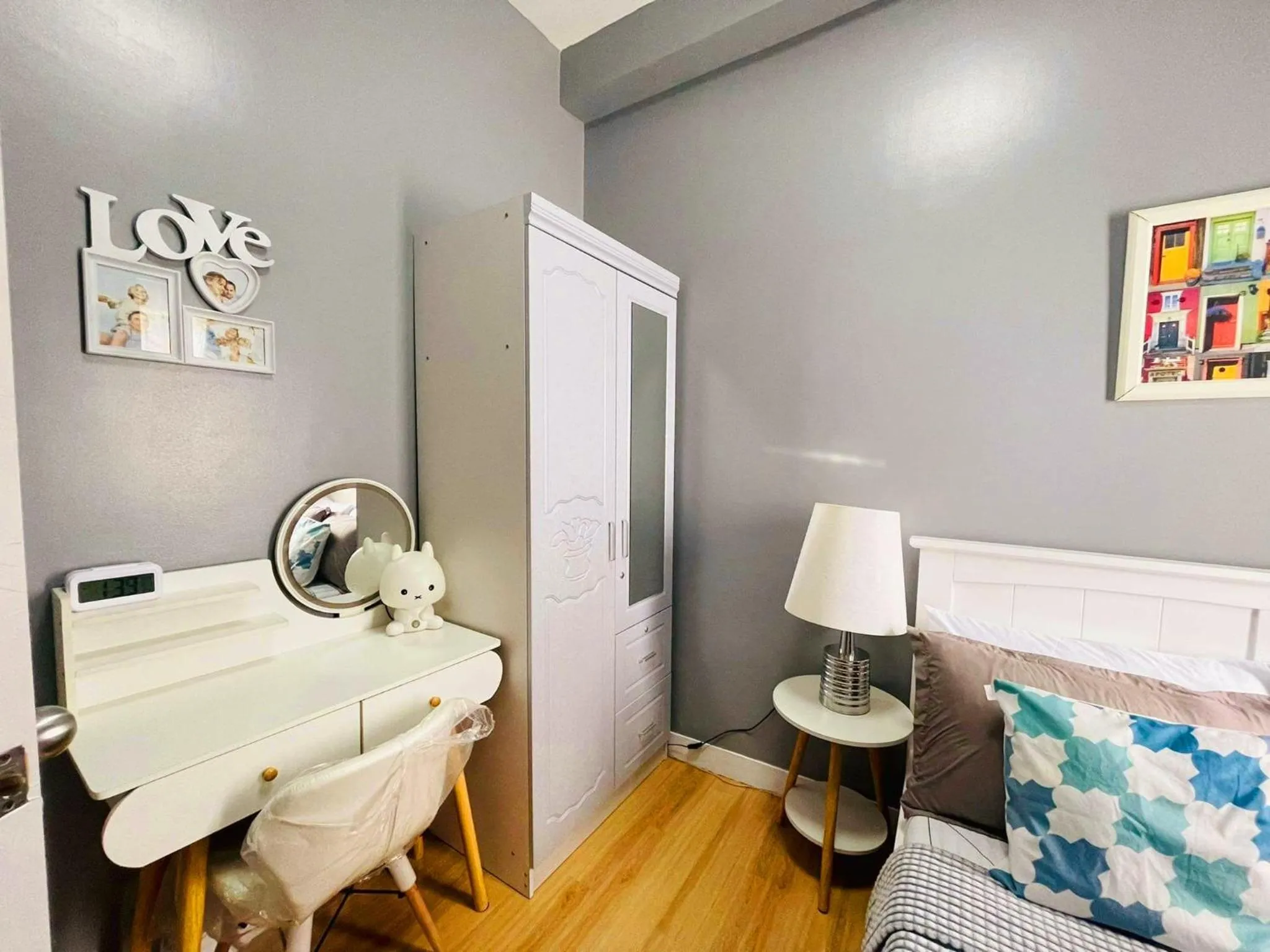 Photo of the whole room in 2-Bedroom CK's Corner Staycation Trees Residences