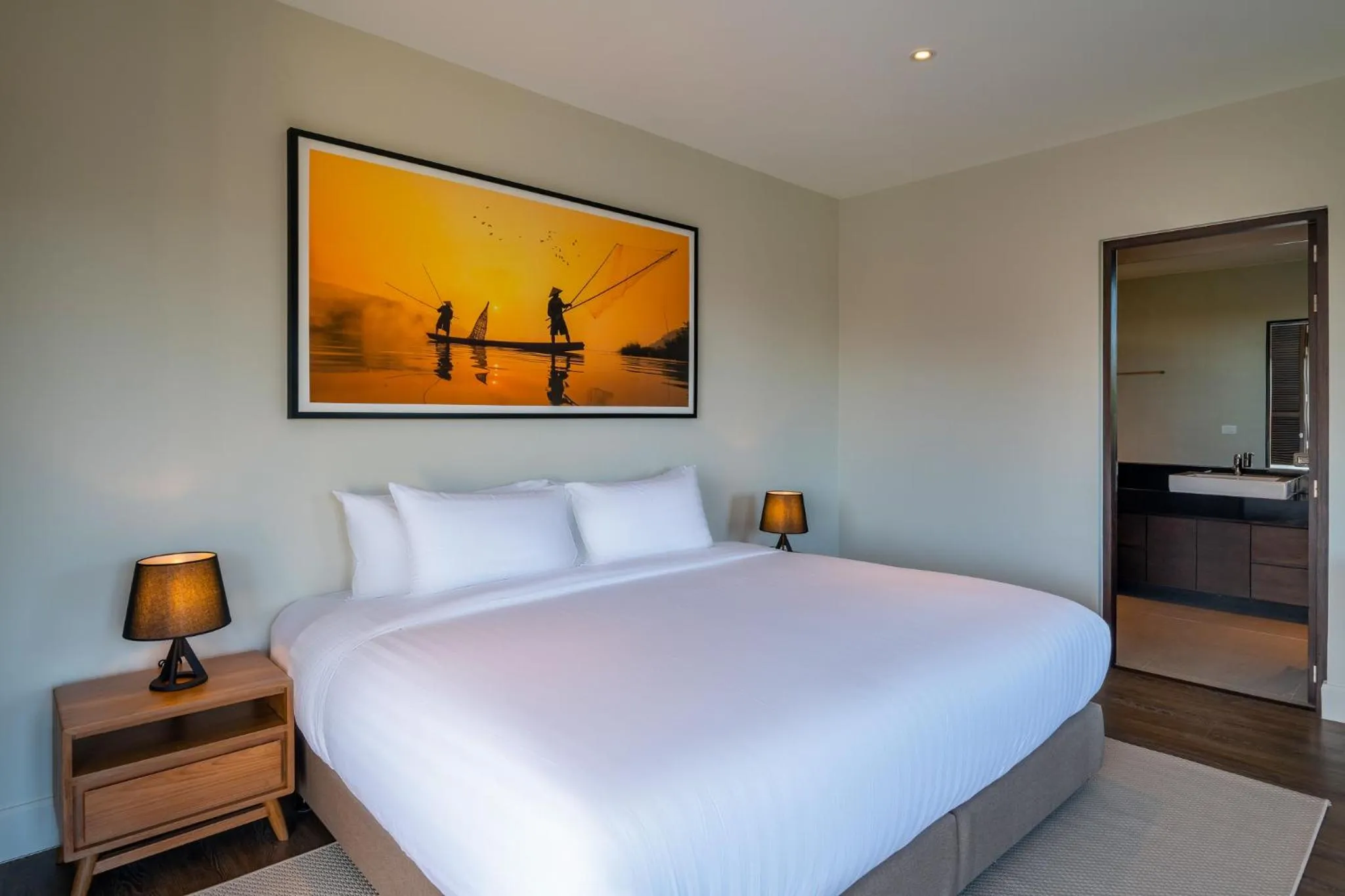 Bedroom, Bed in Luxury 5 Bedroom Pool Villa B11B