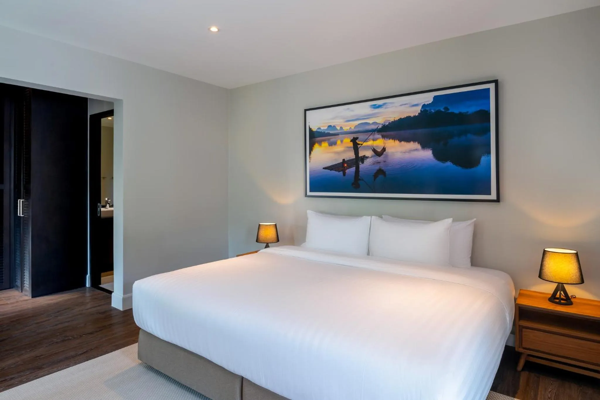 Bedroom, Bed in Luxury 5 Bedroom Pool Villa B11B