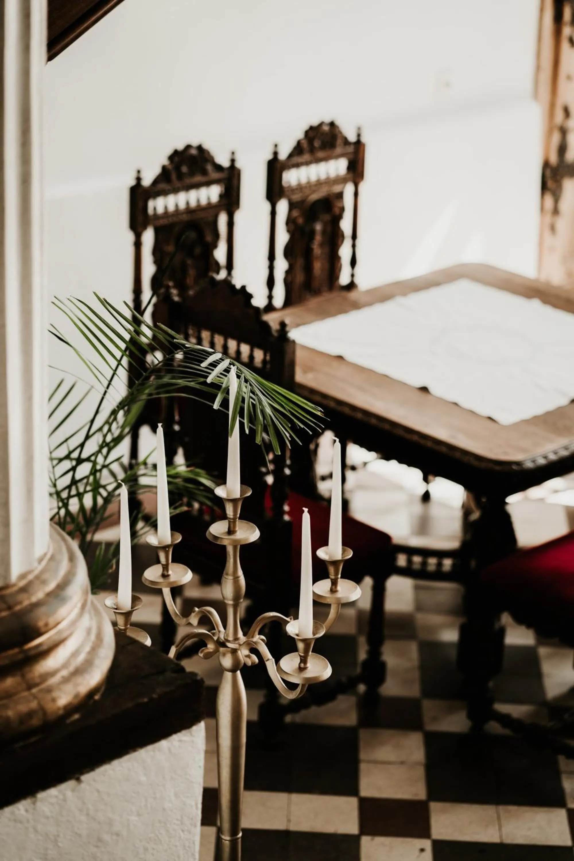 Lobby or reception in Pałac Bogaczów - noclegi - restauracja - przyjęcia