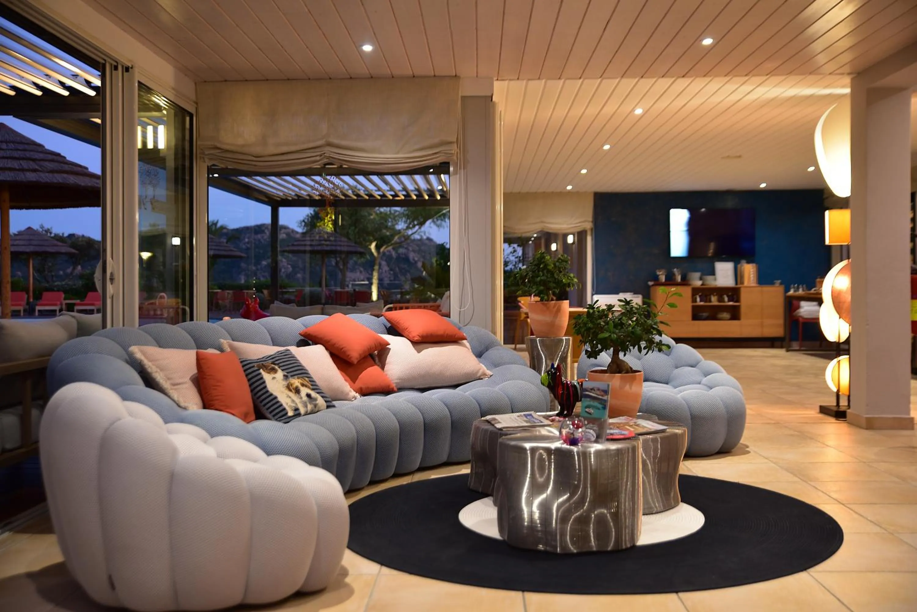 Living room in Hôtel Alivi Di Santa Giulia