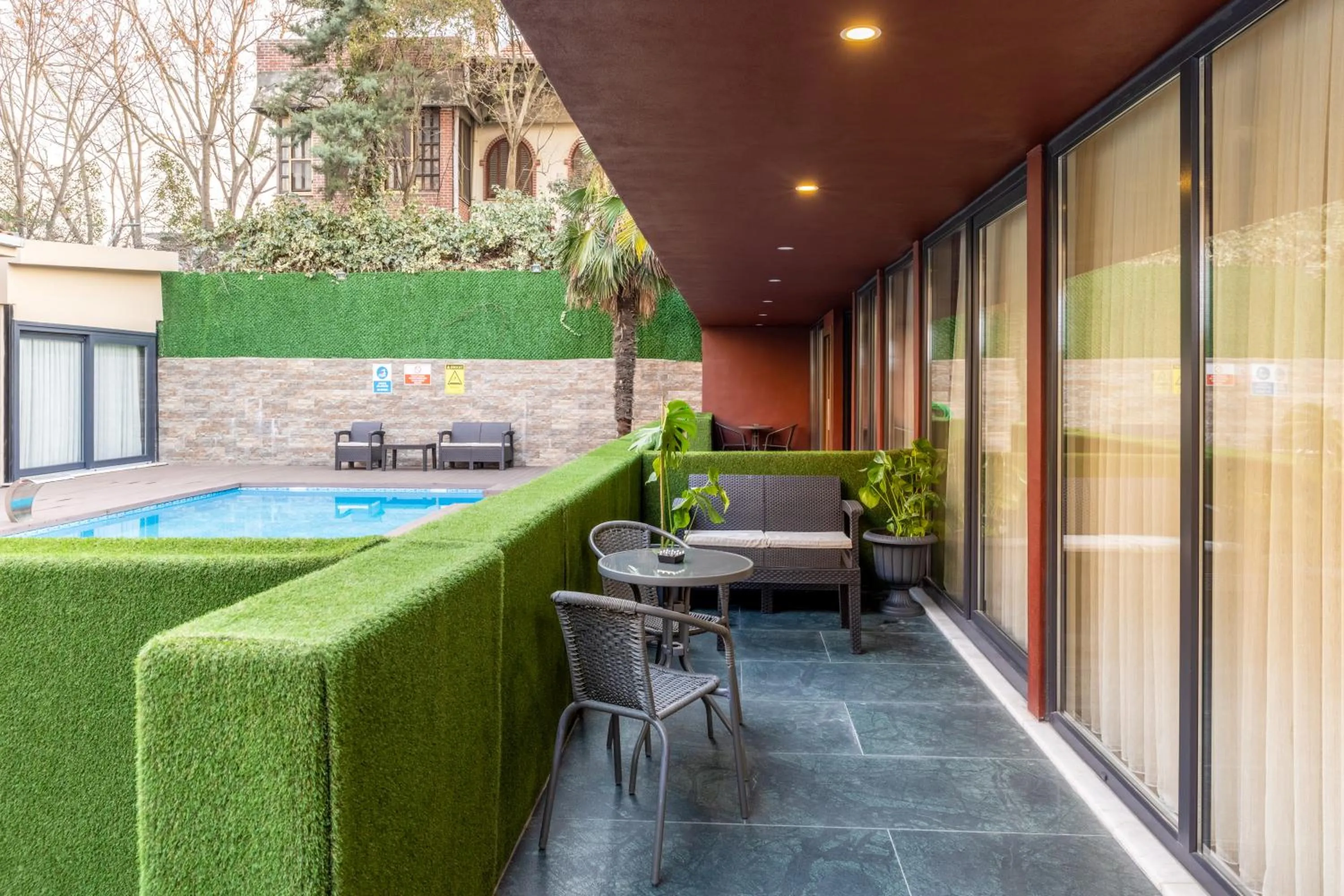 Patio in BayMari Suites Plus Florya