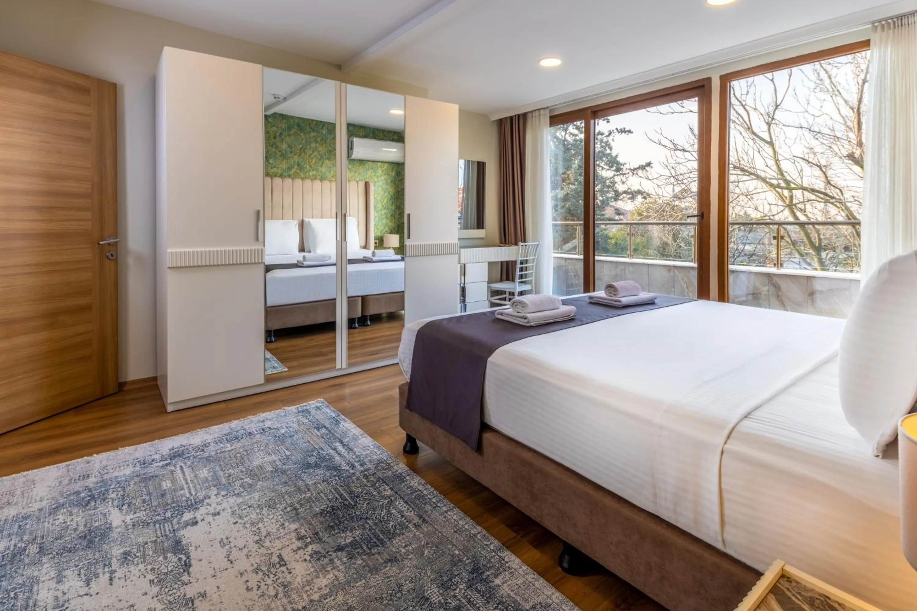 Bed in BayMari Suites Plus Florya