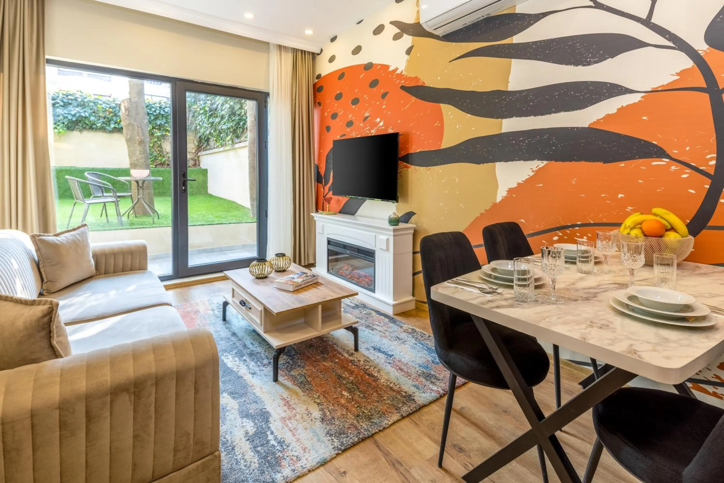 Garden in BayMari Suites Plus Florya