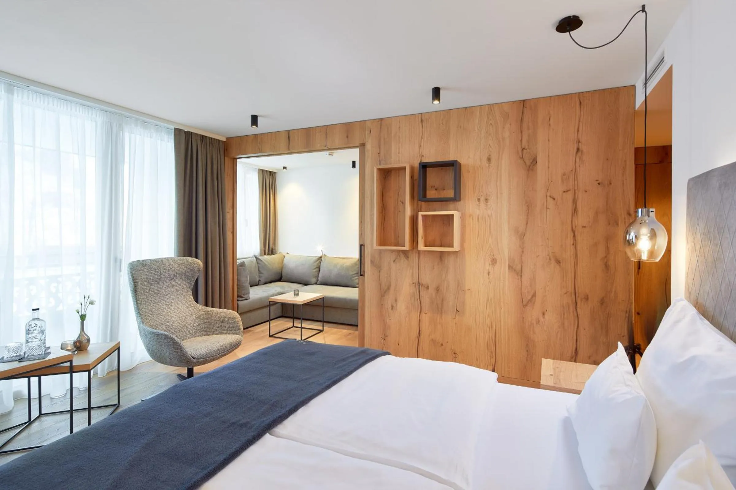 Photo of the whole room, Bed in die HOCHKÖNIGIN - Mountain Resort