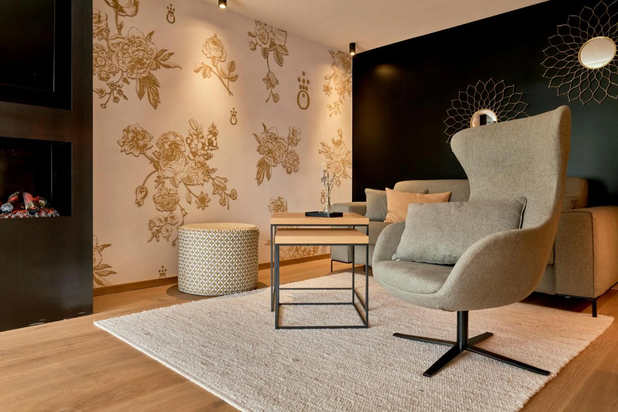 Living room in die HOCHKÖNIGIN - Mountain Resort