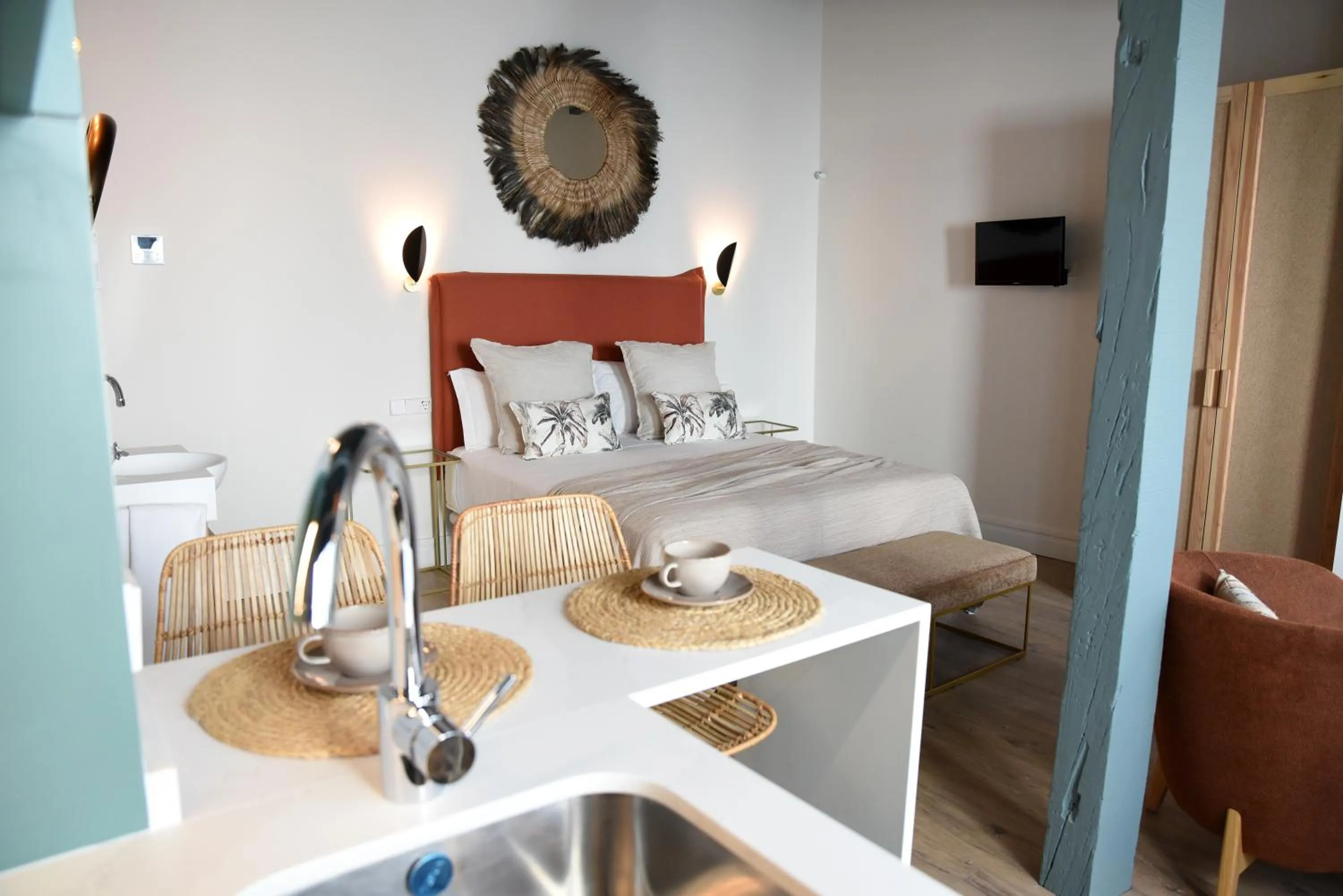 Dining area in Casa Bailen Sevilla
