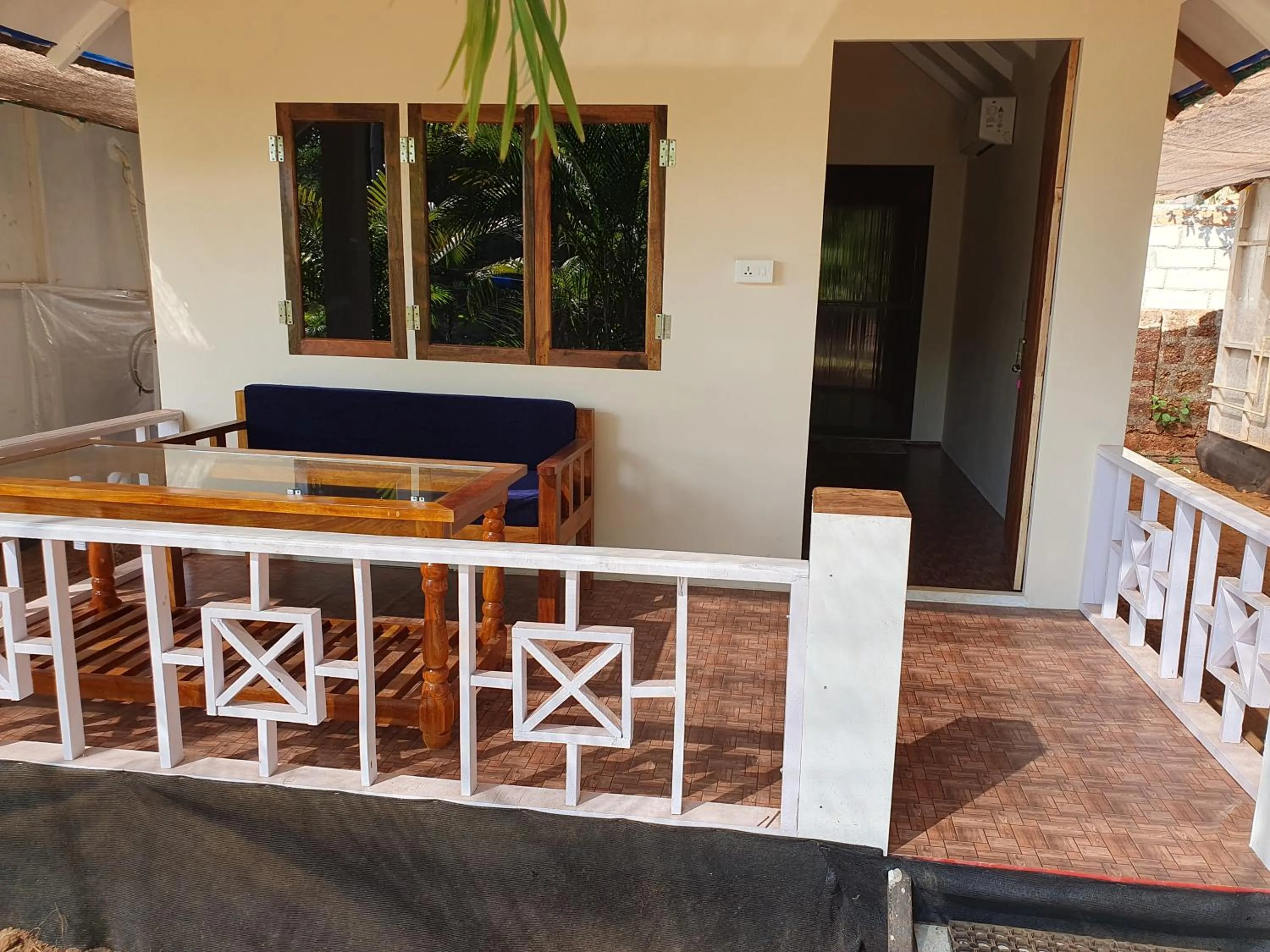 Balcony/Terrace in Saxony Beach Huts