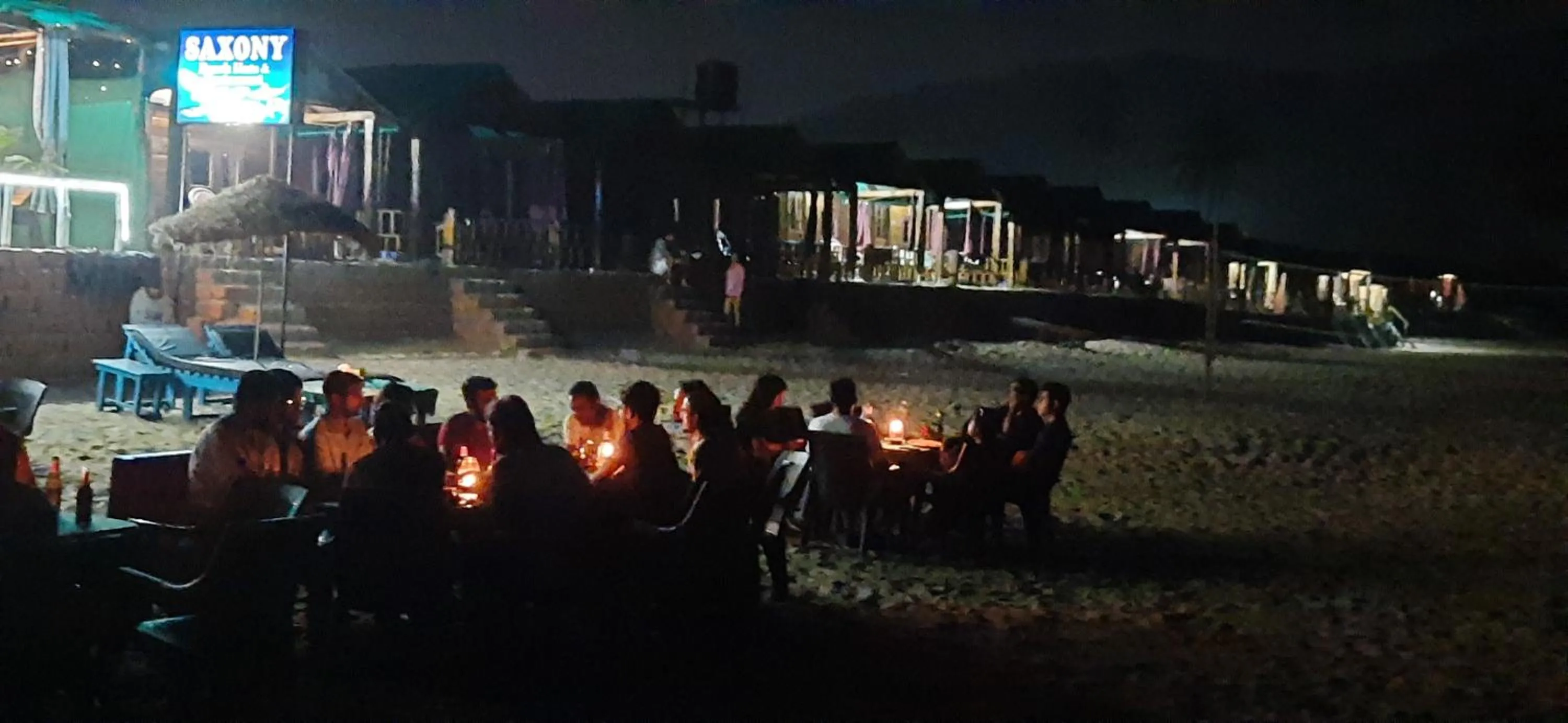 Natural landscape in Saxony Beach Huts