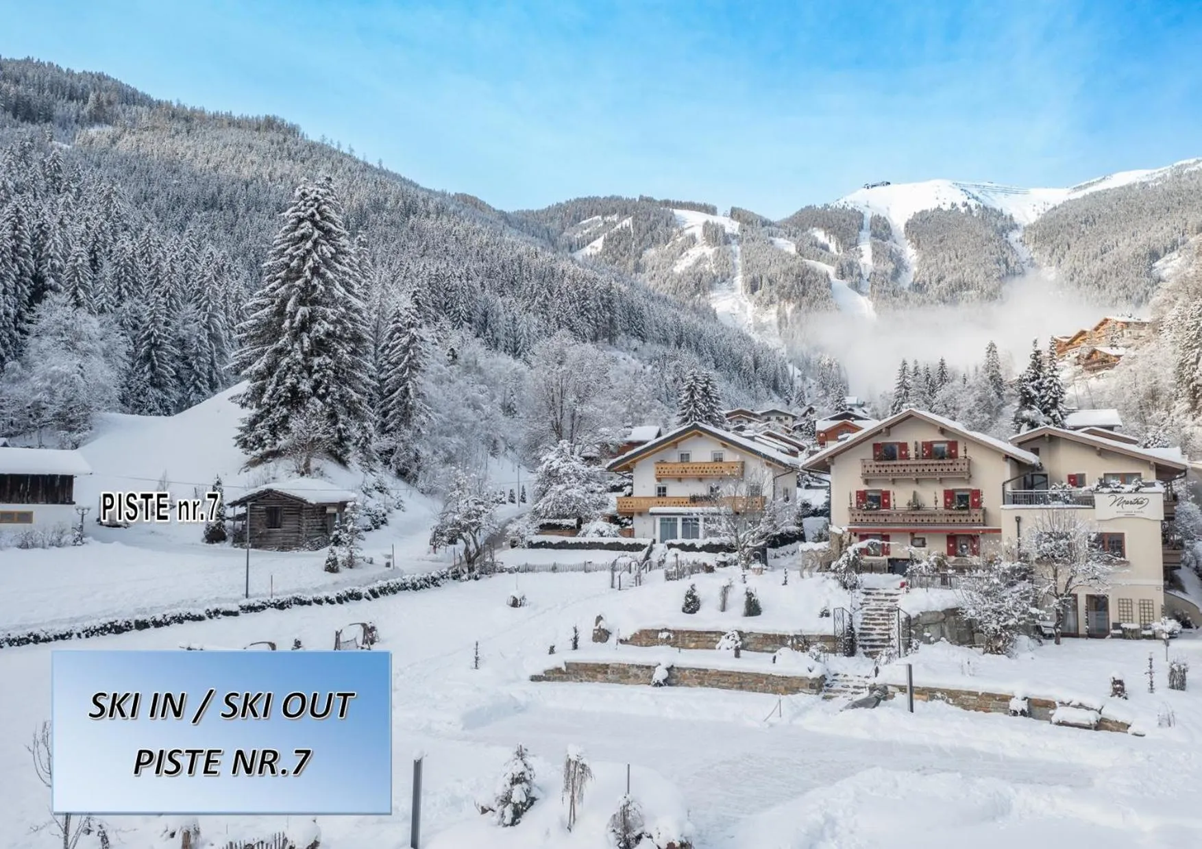 Property building in Boutique Hotel Martha