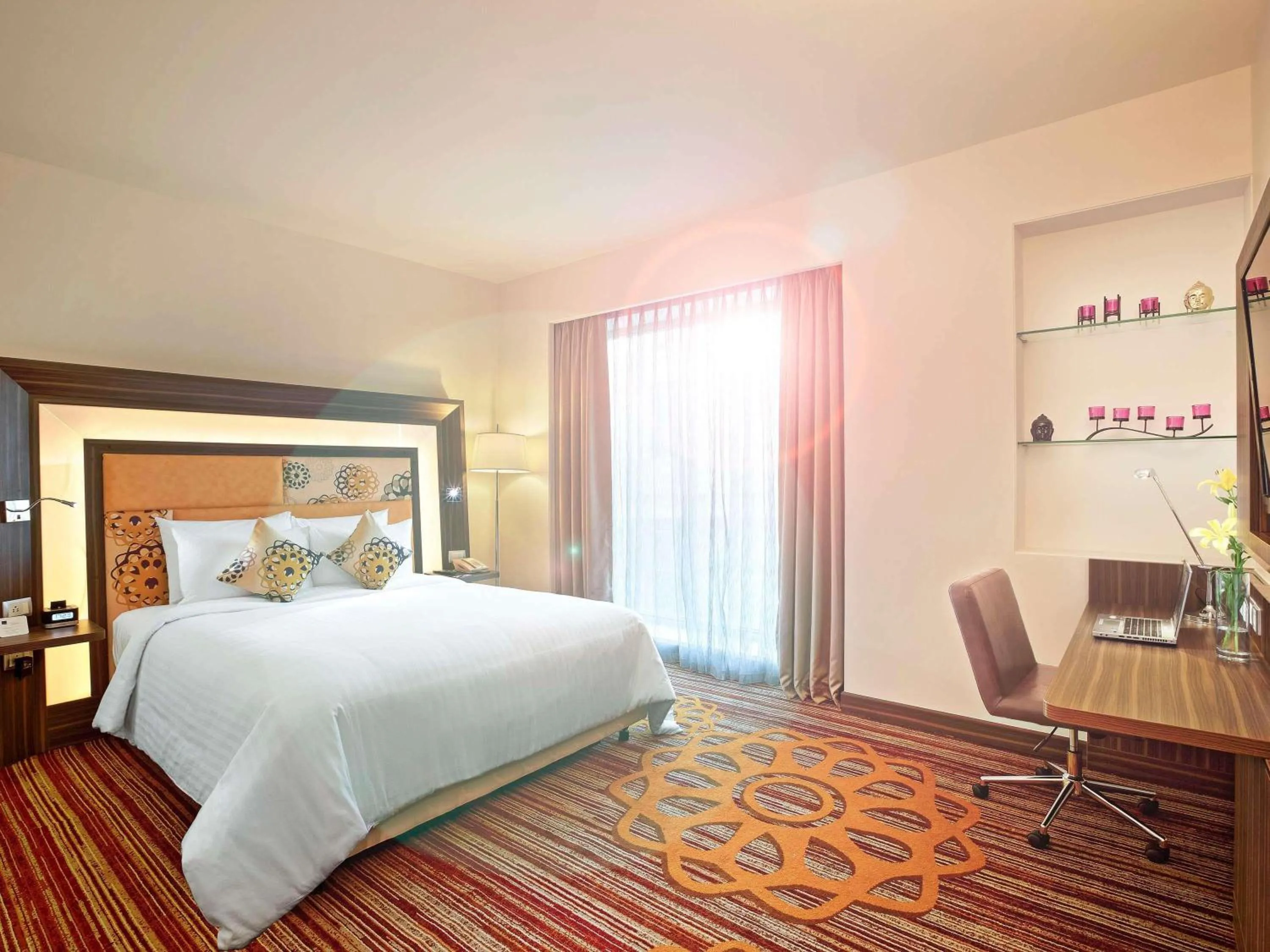 Bedroom, Bed in Novotel Pune Viman Nagar Road