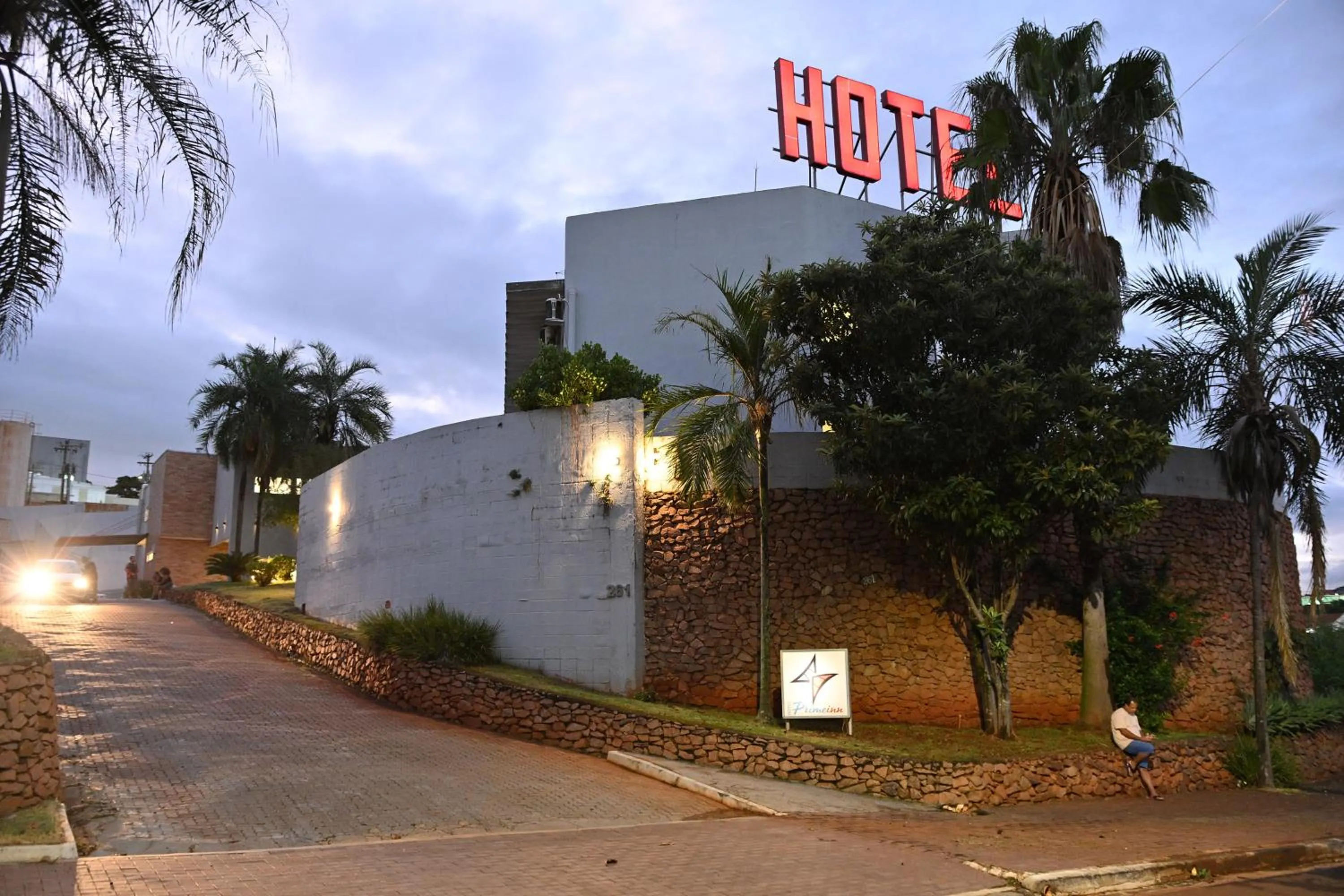 Property building in Hotel PrimeInn