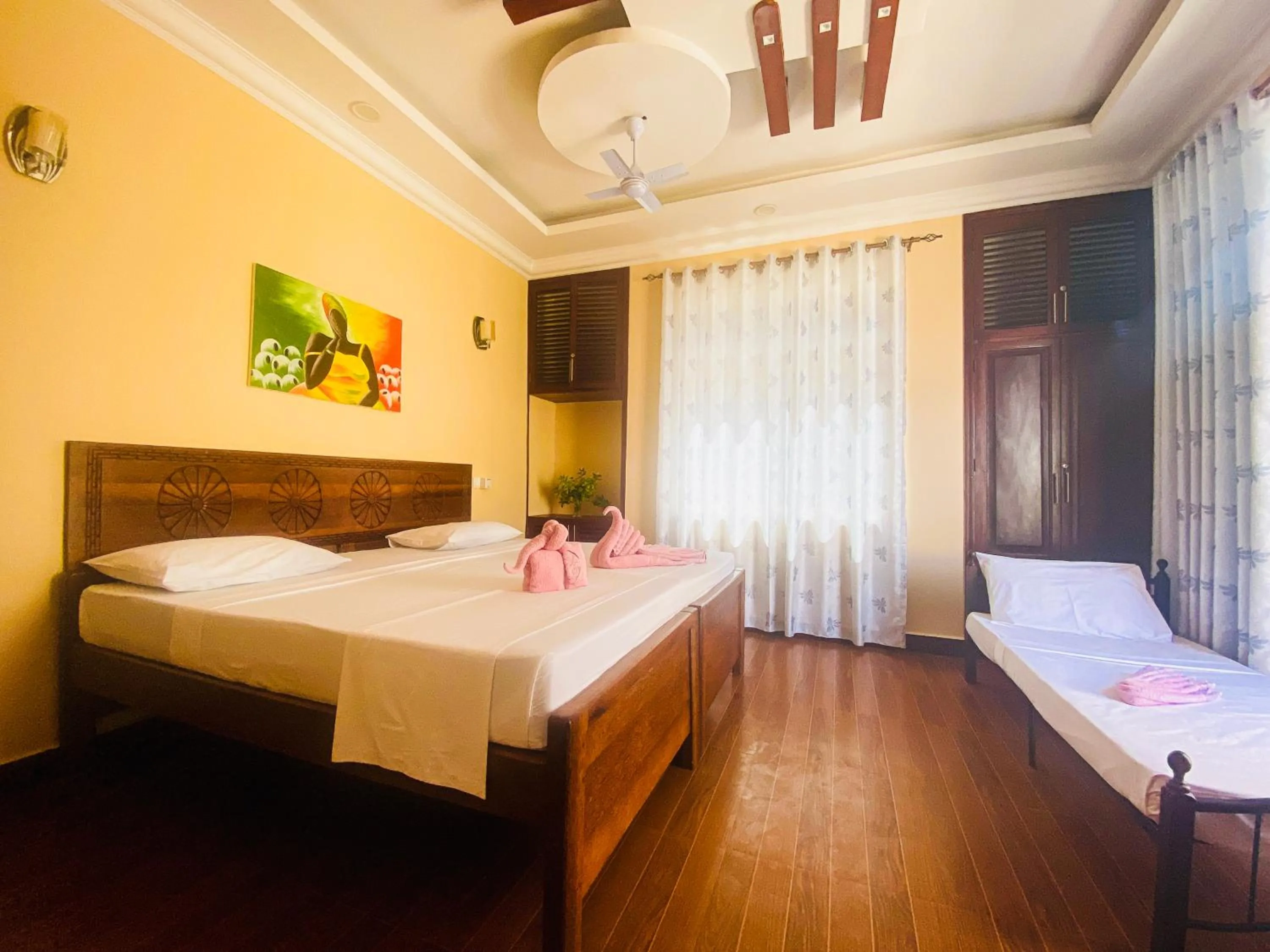 Bed in Mambo Paradise