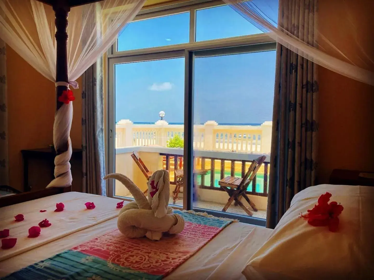 Deluxe Double Ocean View - single occupancy in Mambo Paradise Deluxe Double Ocean View - single occupancy in Mambo Paradise