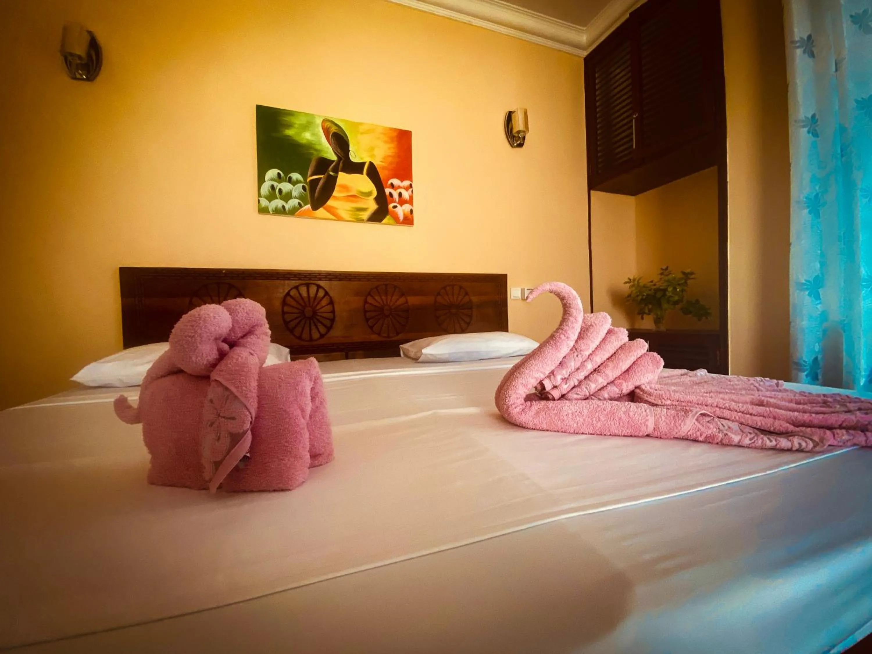 Bed in Mambo Paradise