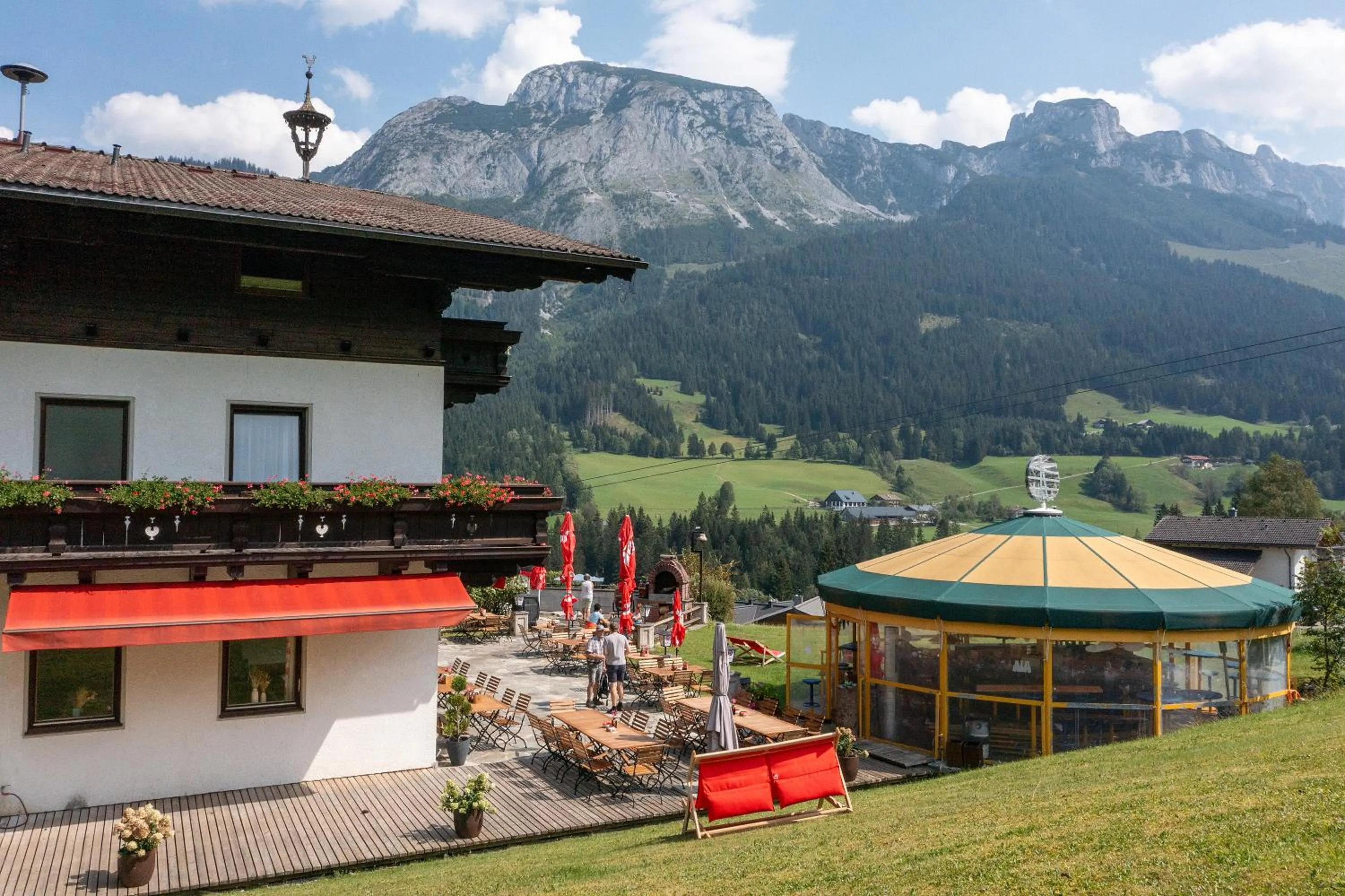 Natural landscape in Salzburger Dolomitenhof