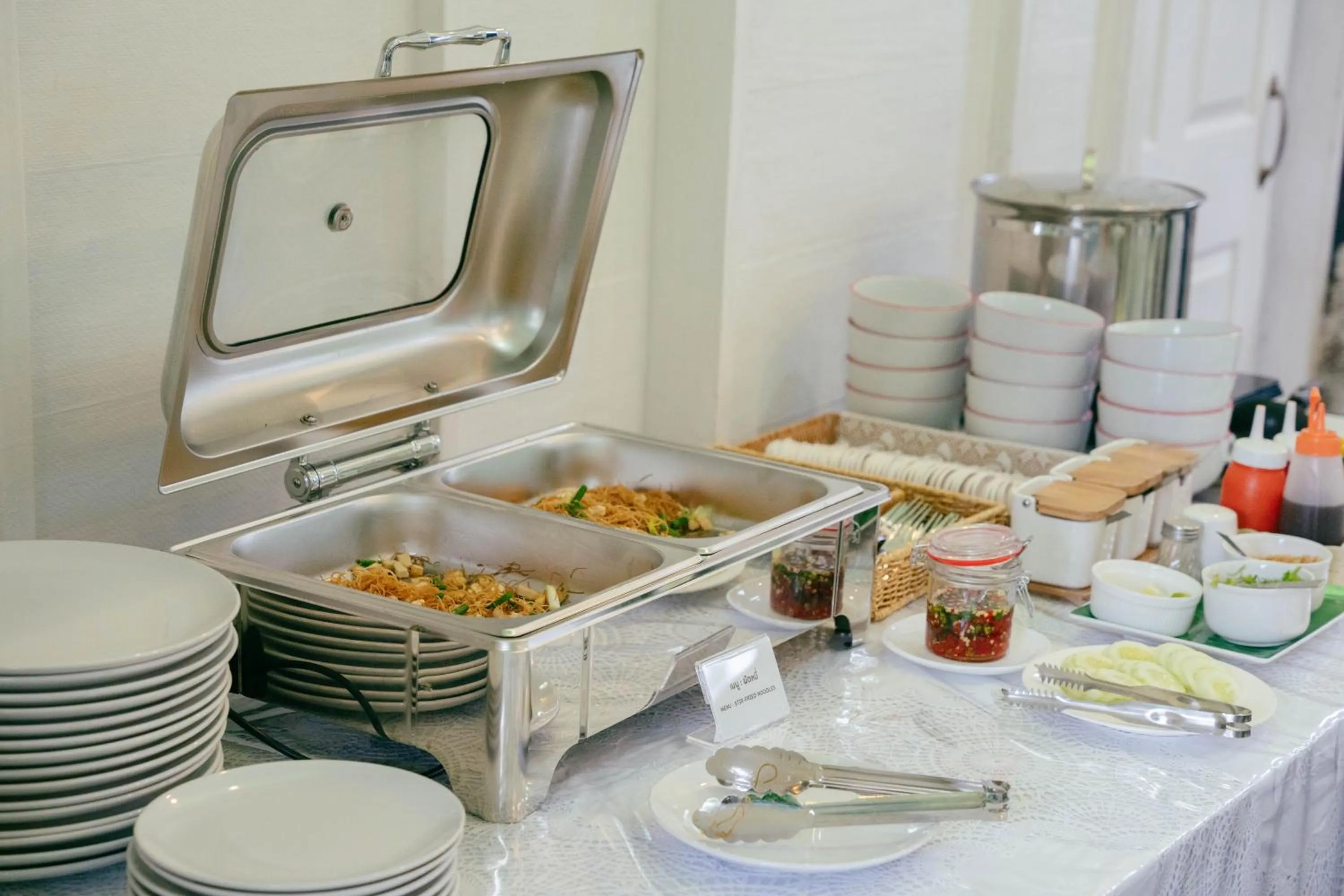 Breakfast in The Target Hotel chaingrai