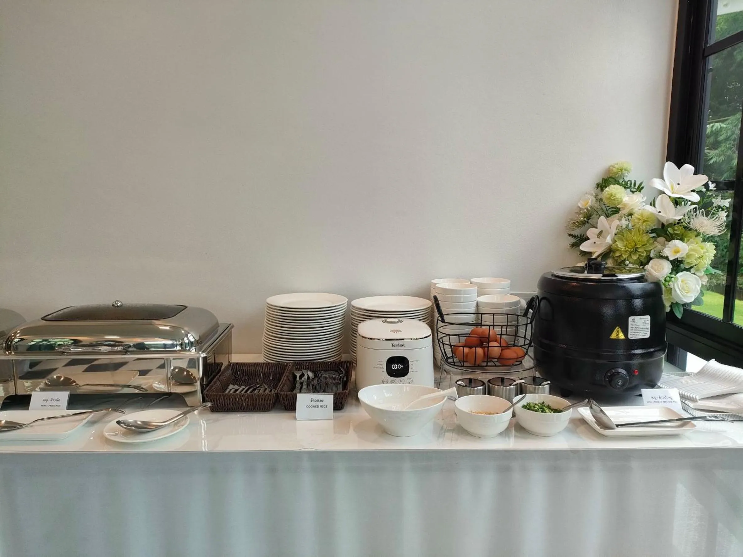 Breakfast in The Target Hotel chaingrai