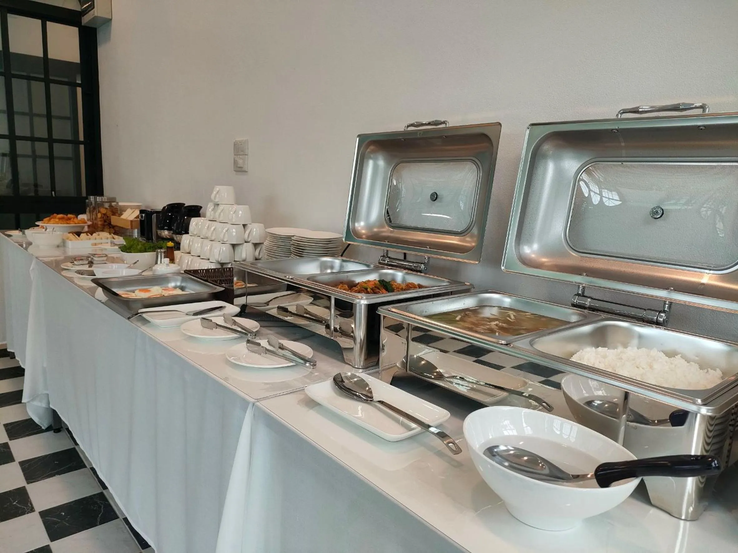 Breakfast in The Target Hotel chaingrai