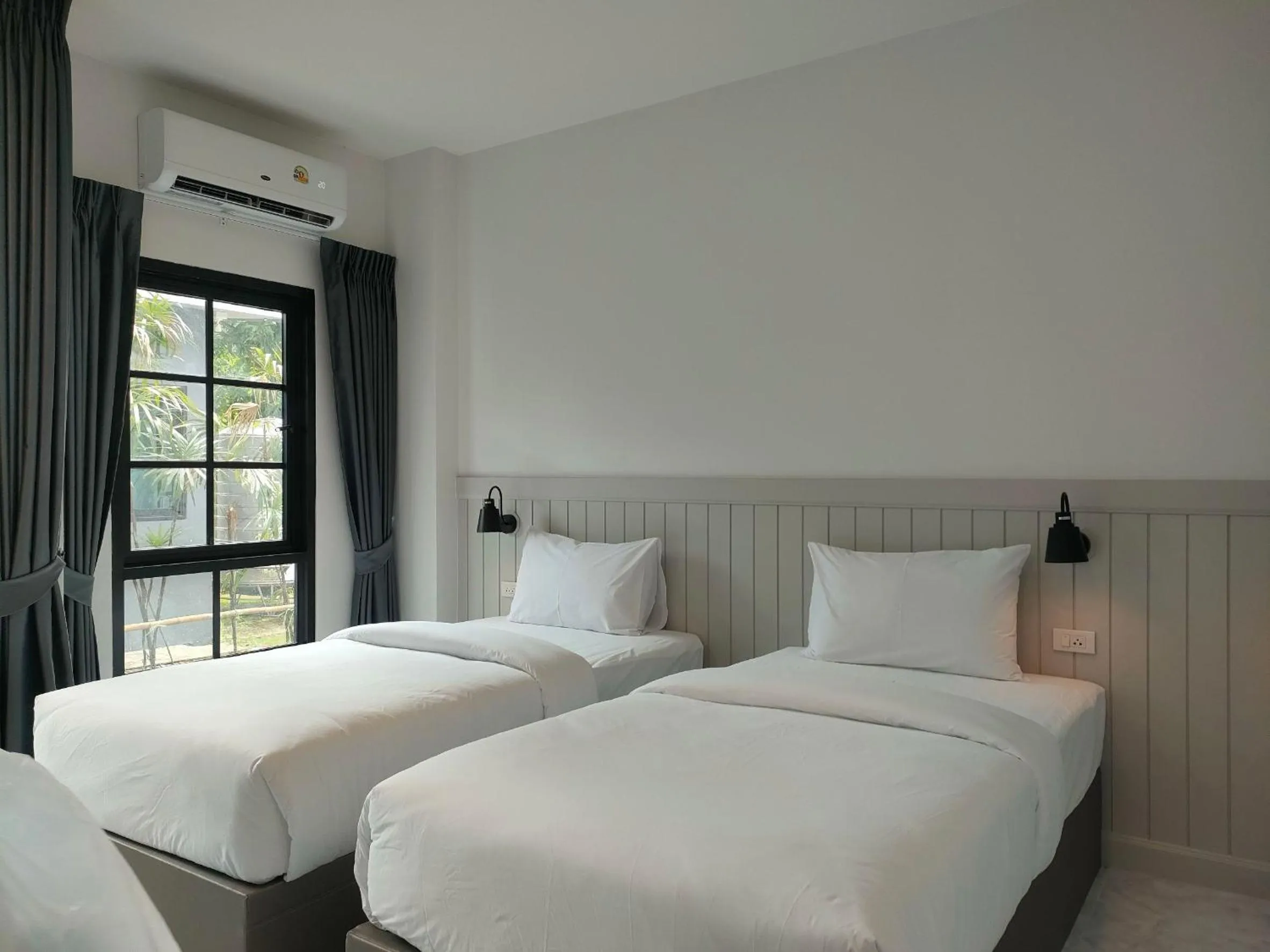 Bed in The Target Hotel chaingrai